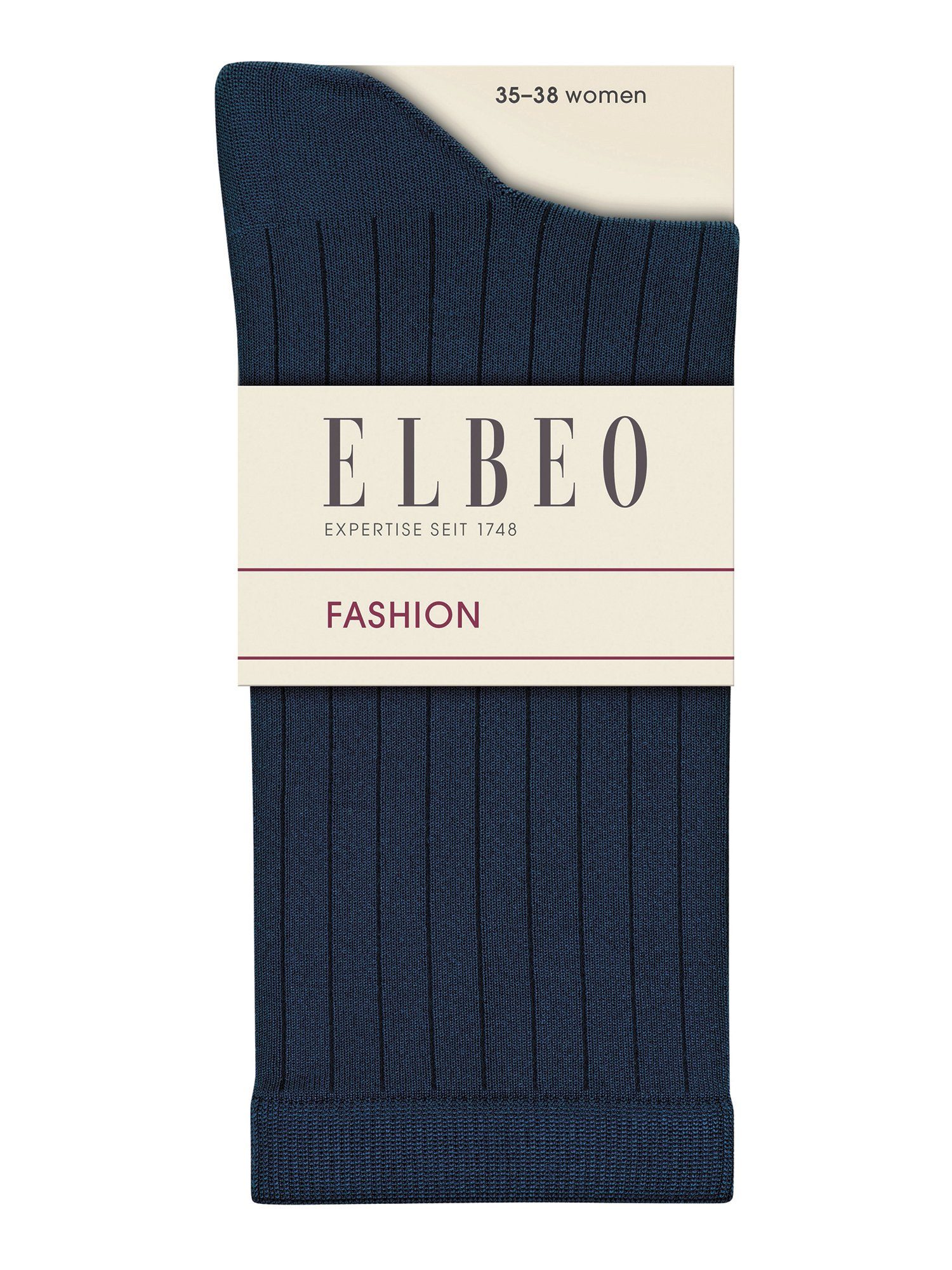 Wäsche/Bademode Socken Elbeo Freizeitsocken 3-Pack Fashion Ribs