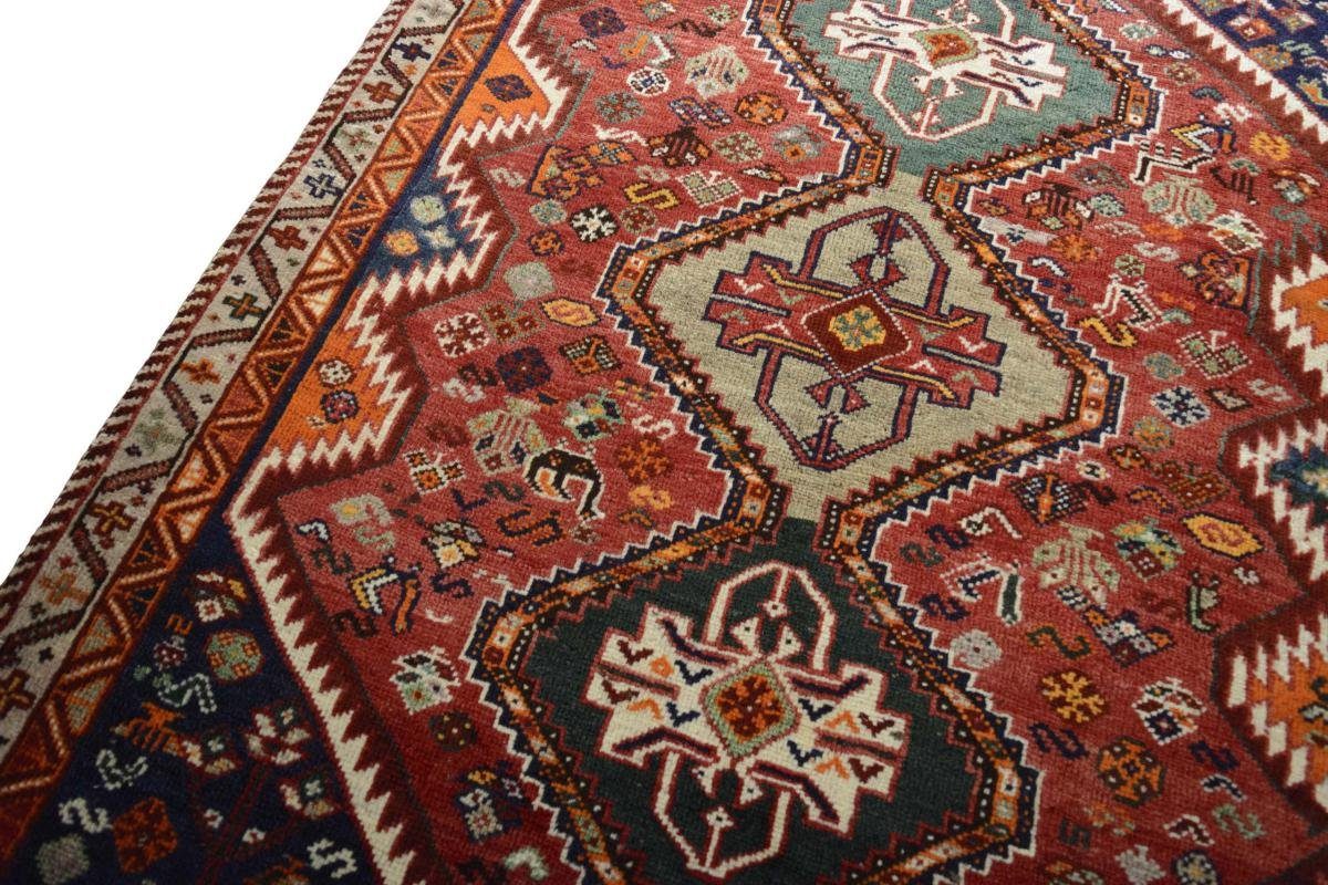 Orientteppich Shiraz 115x159 Handgeknüpfter Orientteppich Höhe: 10 Trading, / mm rechteckig, Perserteppich, Nain