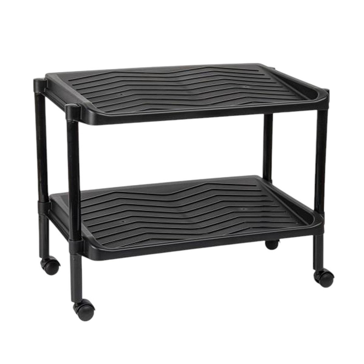 meberg Schuhregal Schuhregal auf Rollen Schwarz Schuhablage Schuhaufbewahru günstig online kaufen