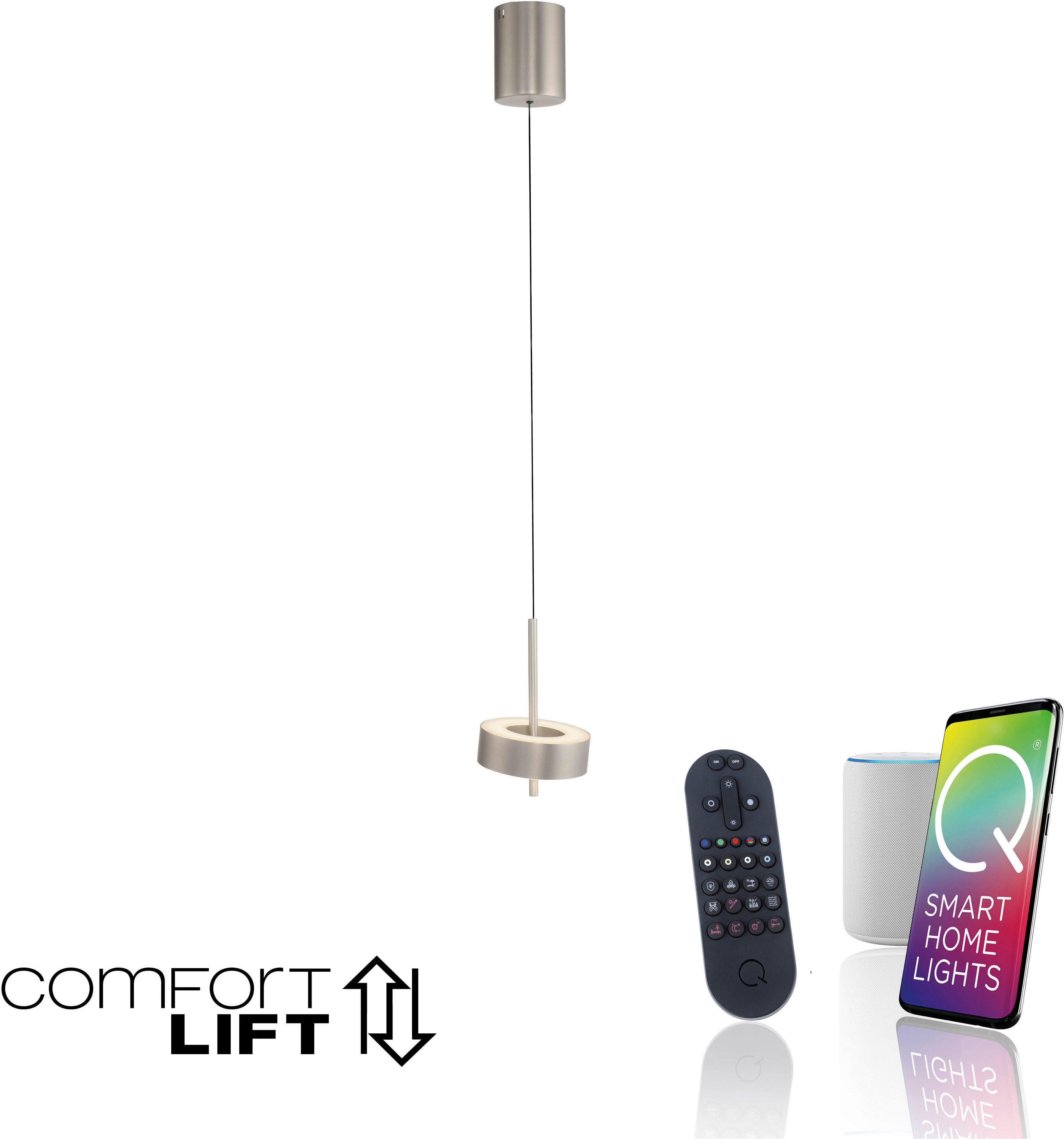 Neuhaus Q SMART HOME LIGHTS LED Pendelleuchte Q-ROTATE, Smart Home, LED fest integriert, warmweiß - kaltweiß