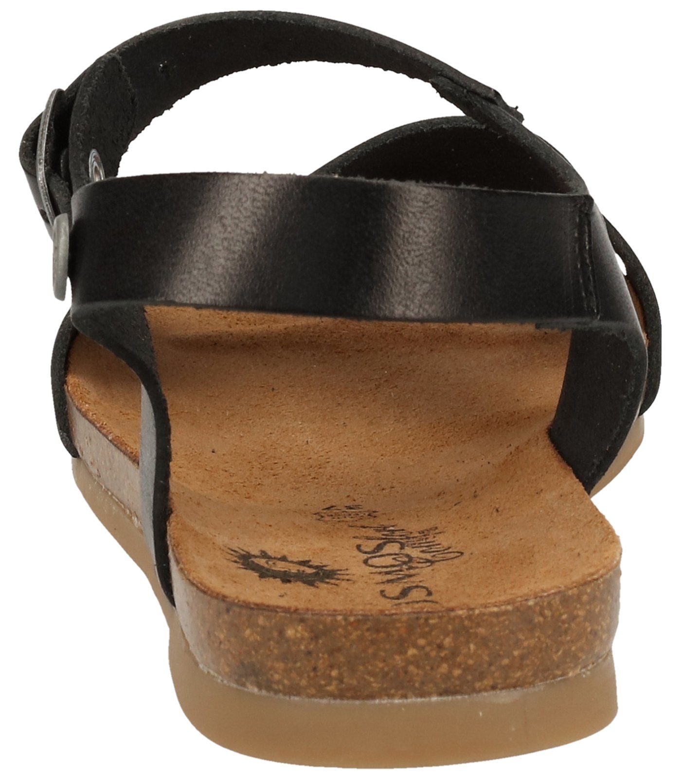 Sandalen Riemchensandalette COSMOS Comfort Leder Schwarz