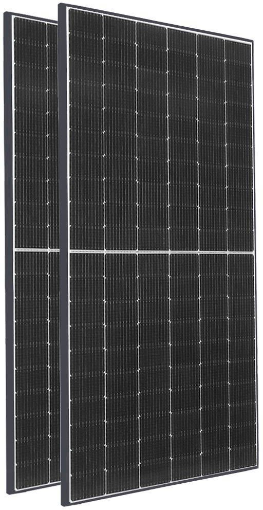 offgridtec Solaranlage Solar-Direct 830W Stromzähler 415 Schukosteckdose, 10 mit Halterung ohne Monokristallin, W, HM-800, m Anschlusskabel