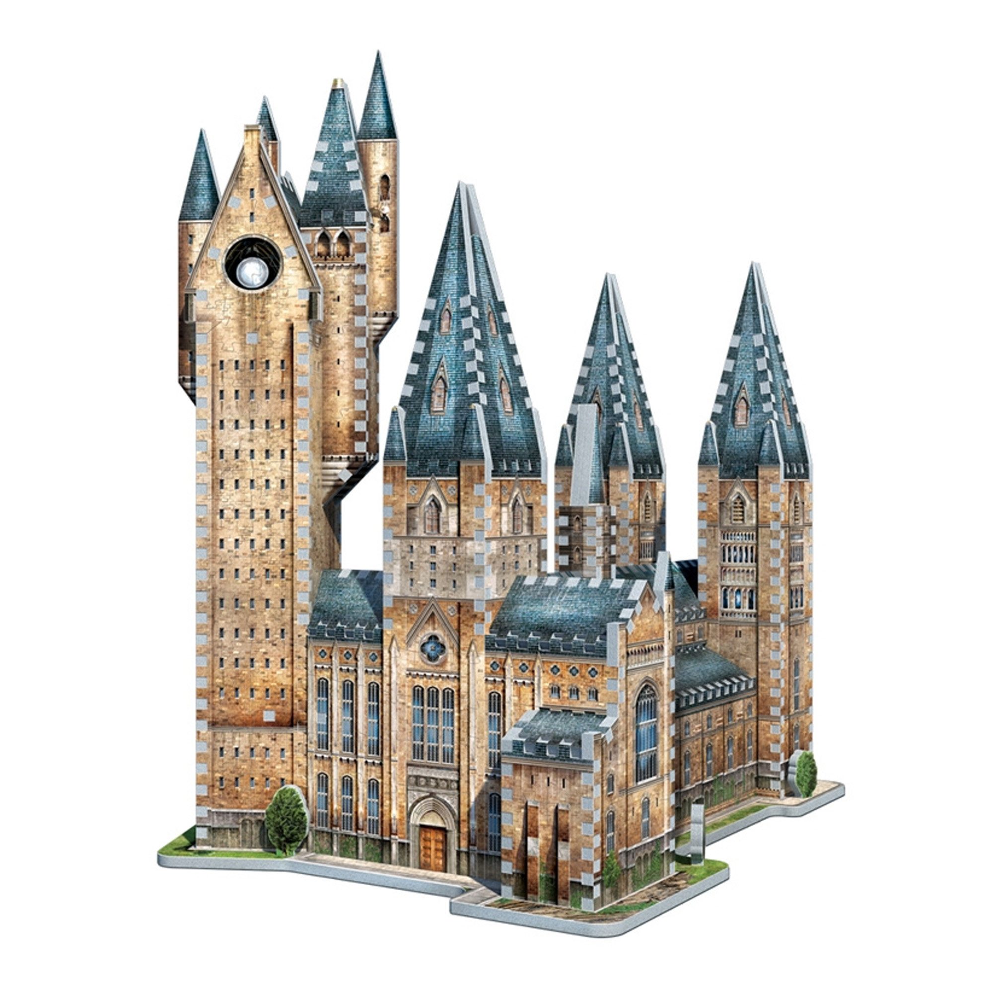Wrebbit 3D-Puzzle Hogwarts Astronomie-Turm - Harry Potter, 875 Puzzleteile