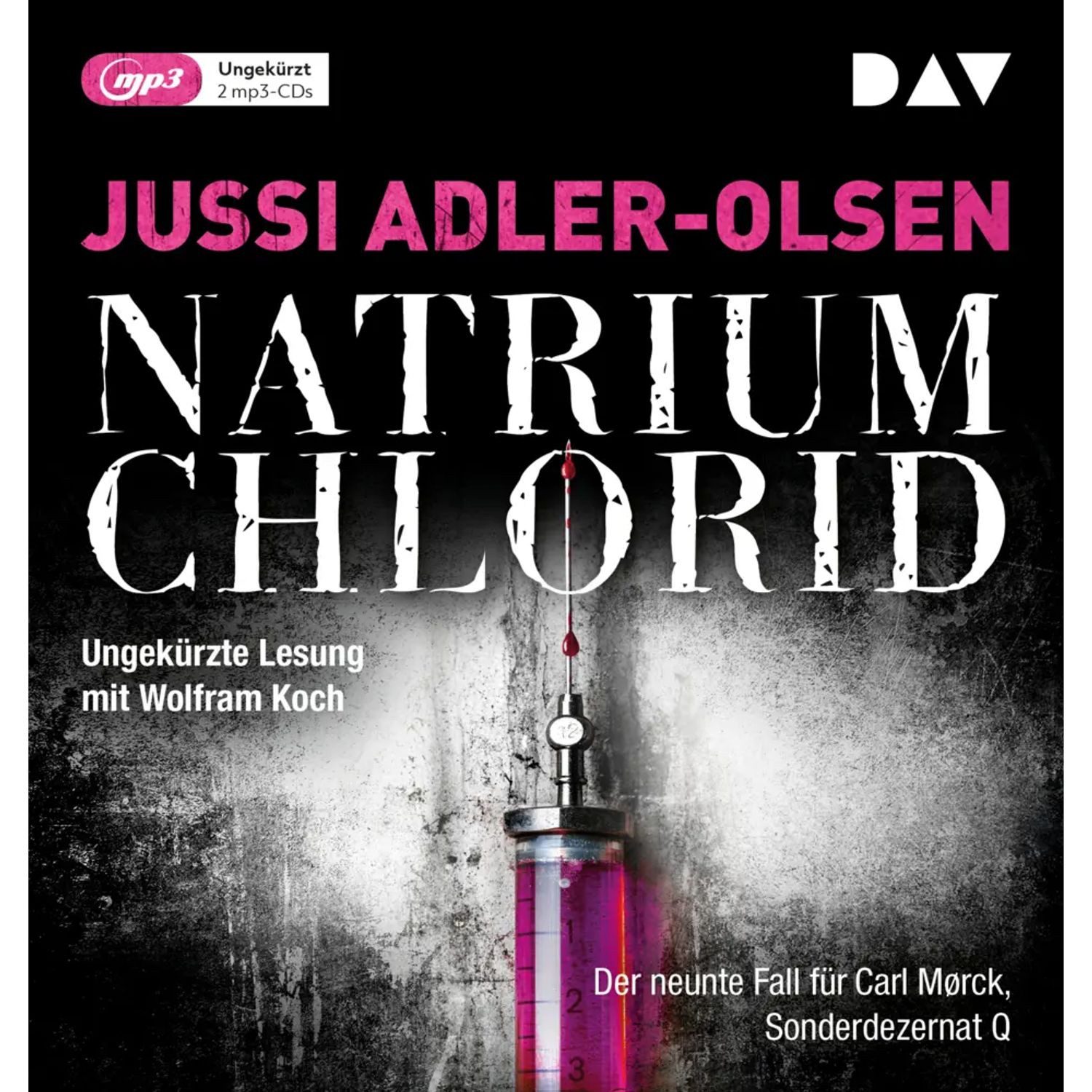 Der Audio Verlag Hörspiel NATRIUM CHLORID. Der neunte Fall für Carl Mørck, Sonderdezernat Q,2...