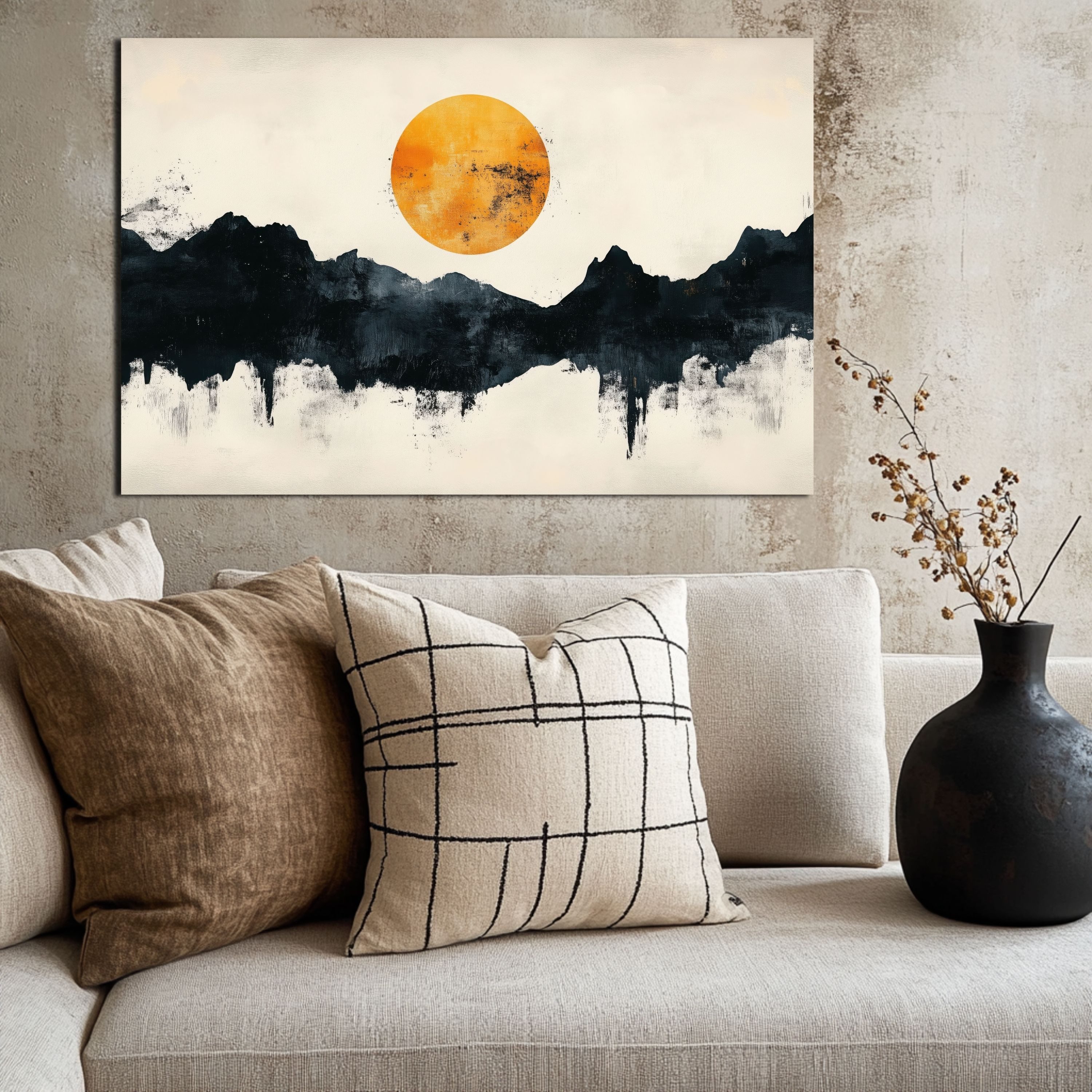DARO Design Leinwandbild Modern Abstrakt Wandbilder günstig online kaufen