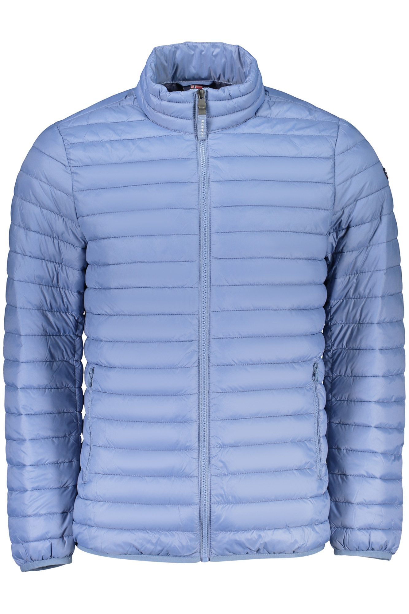 NORWAY 1963 Outdoorjacke Blaue Herrenjacke mit Applikation und Taschen – Norwegen 1963 Style