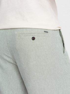 OMBRE Chinoshorts Gestrickte Shorts für Männer aus Leinen und Baumwolle