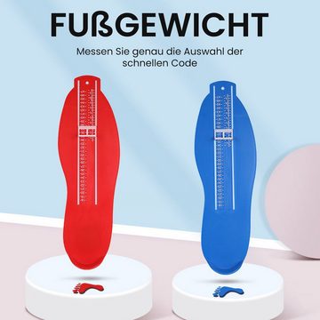Daisred Messlatte Fußmessgerät Unisex Coole Gadget, Schuhgrößenmesser (1-tlg)