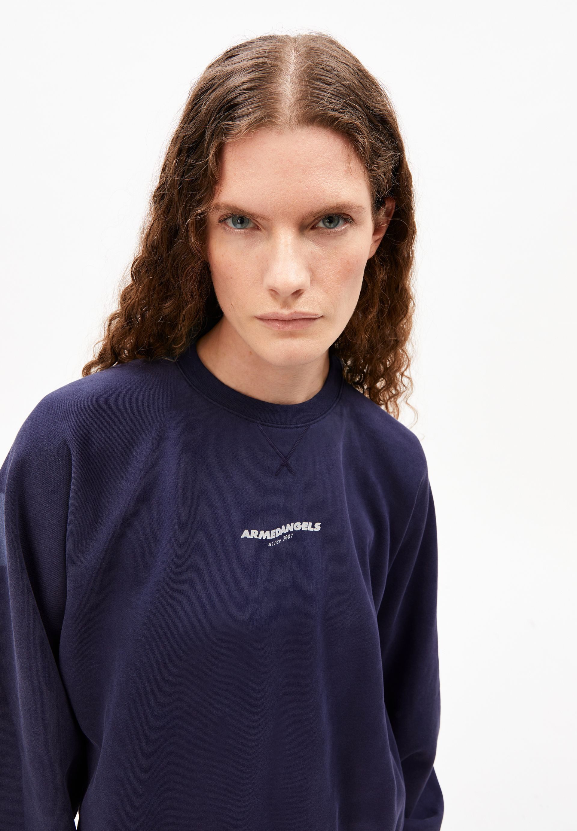 Armedangels Sweatshirt GMT DYE CREWNECK Sweatshirt aus Bio-Baumwolle Oversized Fit