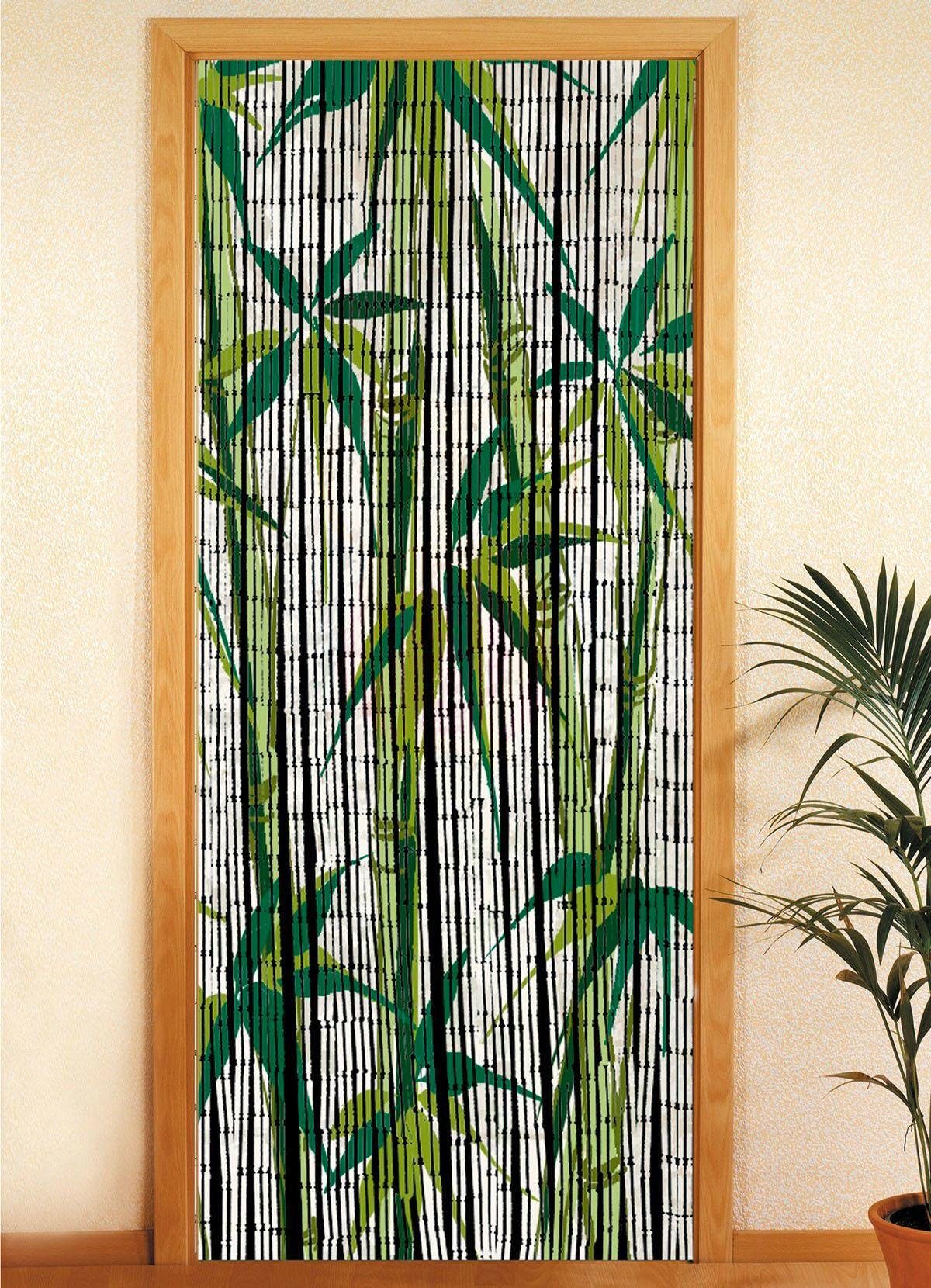 Türvorhang »Bamboo«, WENKO, Hakenaufhängung (1 Stück), für Balkon oder Terasse-HomeTrends