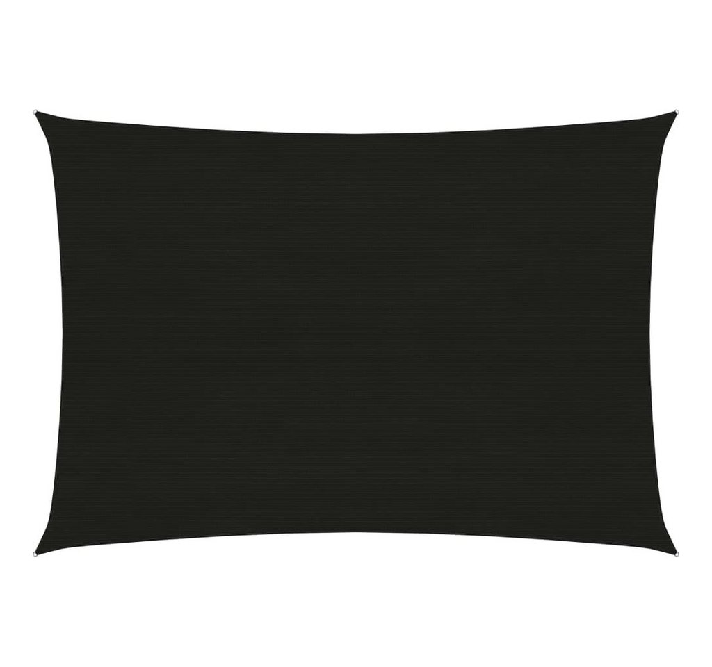 Thumbnail - furnicato Sonnensegel 160 g/m² Schwarz 2,5x4 m HDPE, (1-tlg)