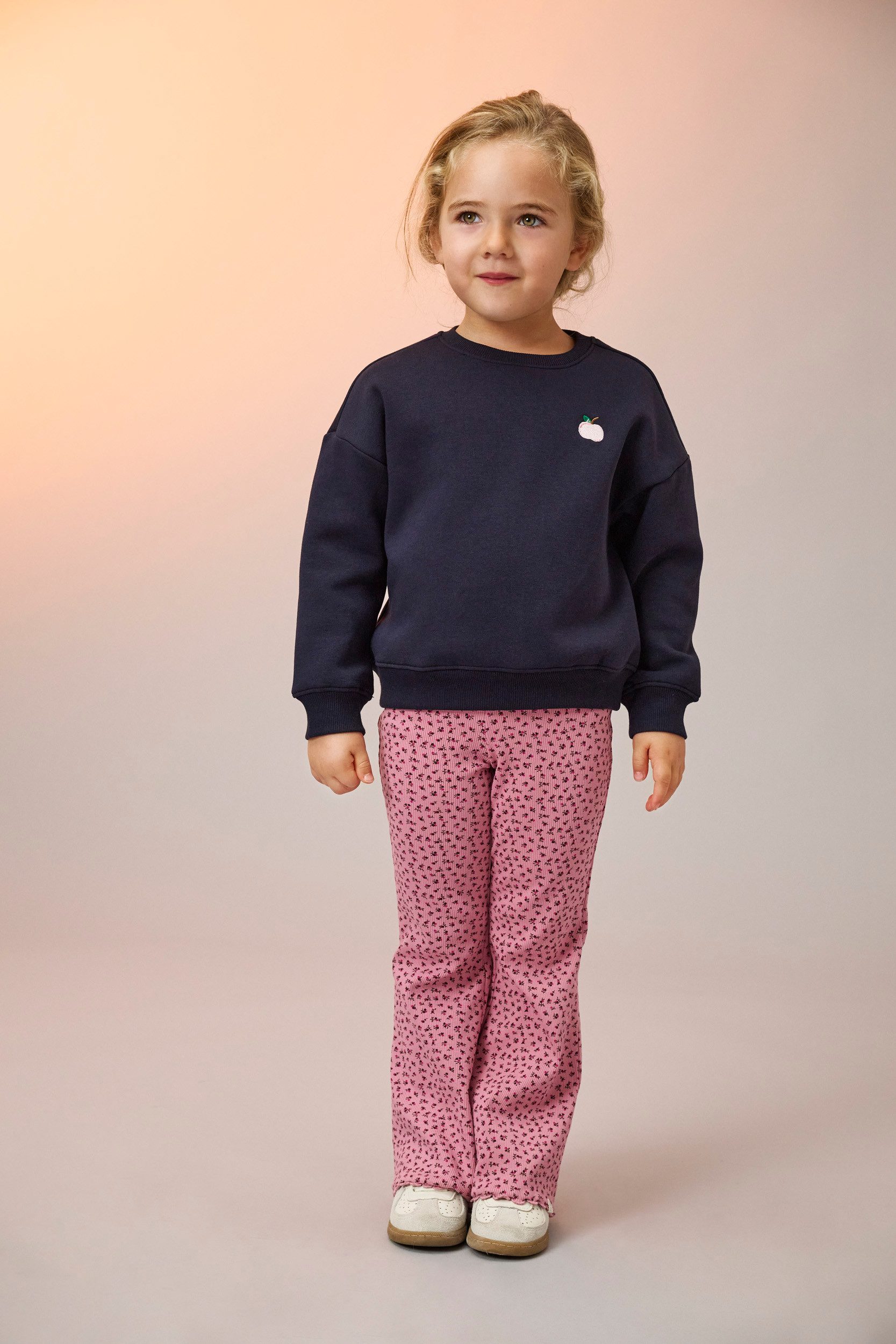 KIDS ONLY Leggings KMGTRINNY LIFE AOP FLARED LEGGINS VD JRS Baumwollmischung, figurbetont