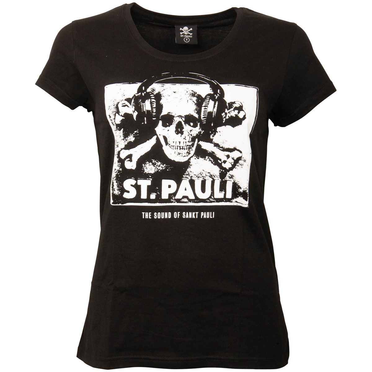 FC St. Pauli T-Shirt FC St. Pauli - Damen T-Shirt Sound - schwarz