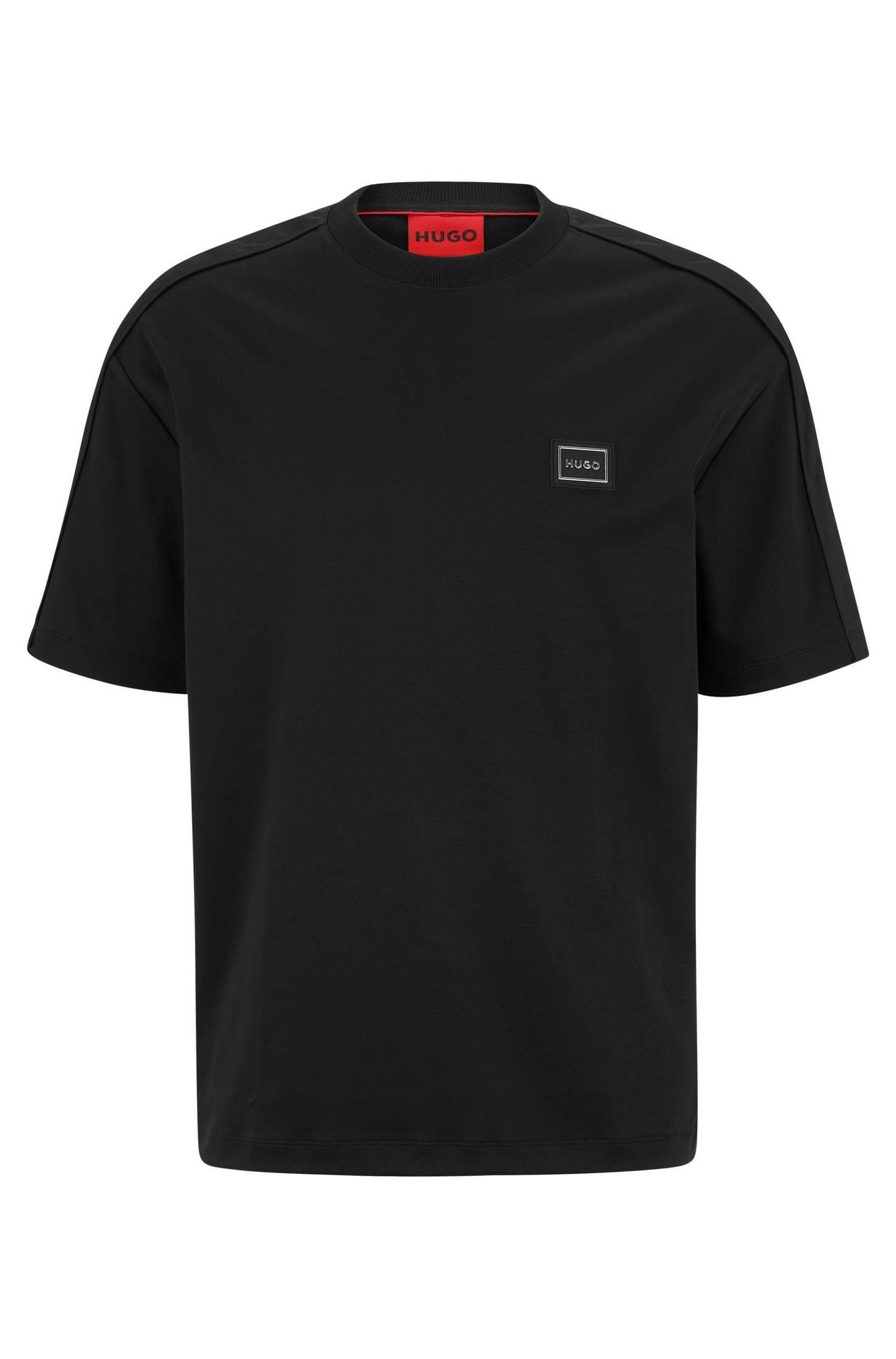HUGO T-Shirt Herren T-Shirt DALIX (1-tlg) schwarz (15)