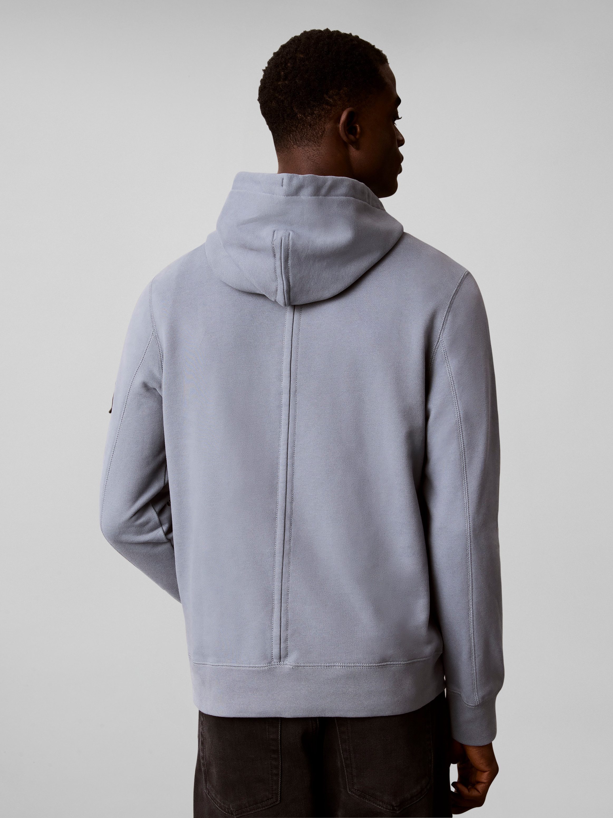 Calvin Klein Jeans Kapuzensweatshirt BADGE HOODIE Regular fit, Badge, Kängurutasche