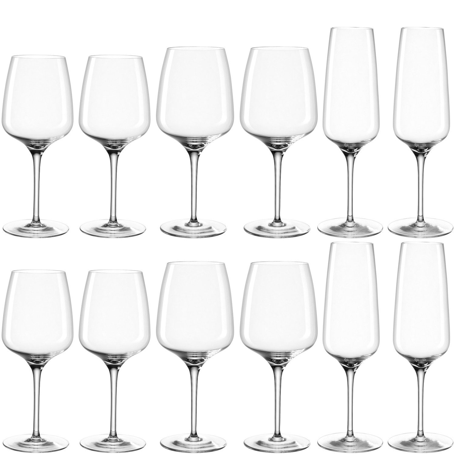 Gläser-Set Kelchglas-Set CESTI, 12-teilig