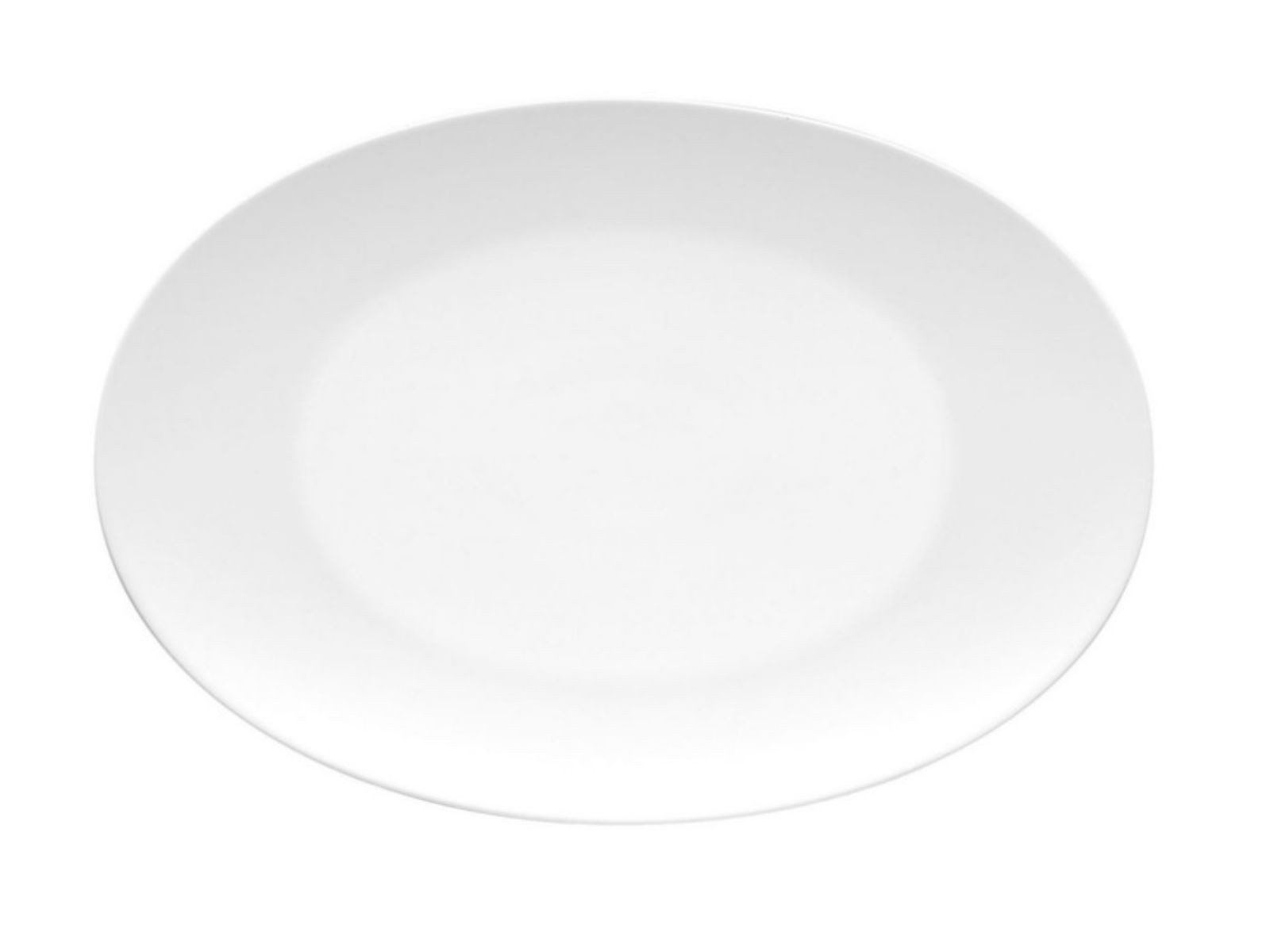 Rosenthal Servierplatte TAC Gropius Weiss Platte 34 cm, Porzellan, (Platten), Platten