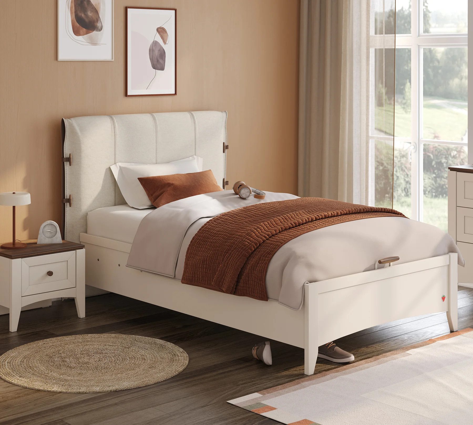 Möbel-Zeit Stauraumbett LAPEL, 2 Größen