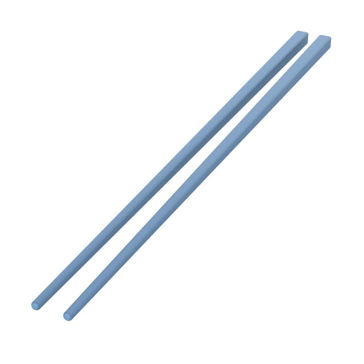 elasto Палички для їжі 2er Set Еко-товарe Mehrweg-Stäbchen Küchenutensilien, 100% recyelbar, BPA-frei, Еко-товар, Spülmaschinengeeignet