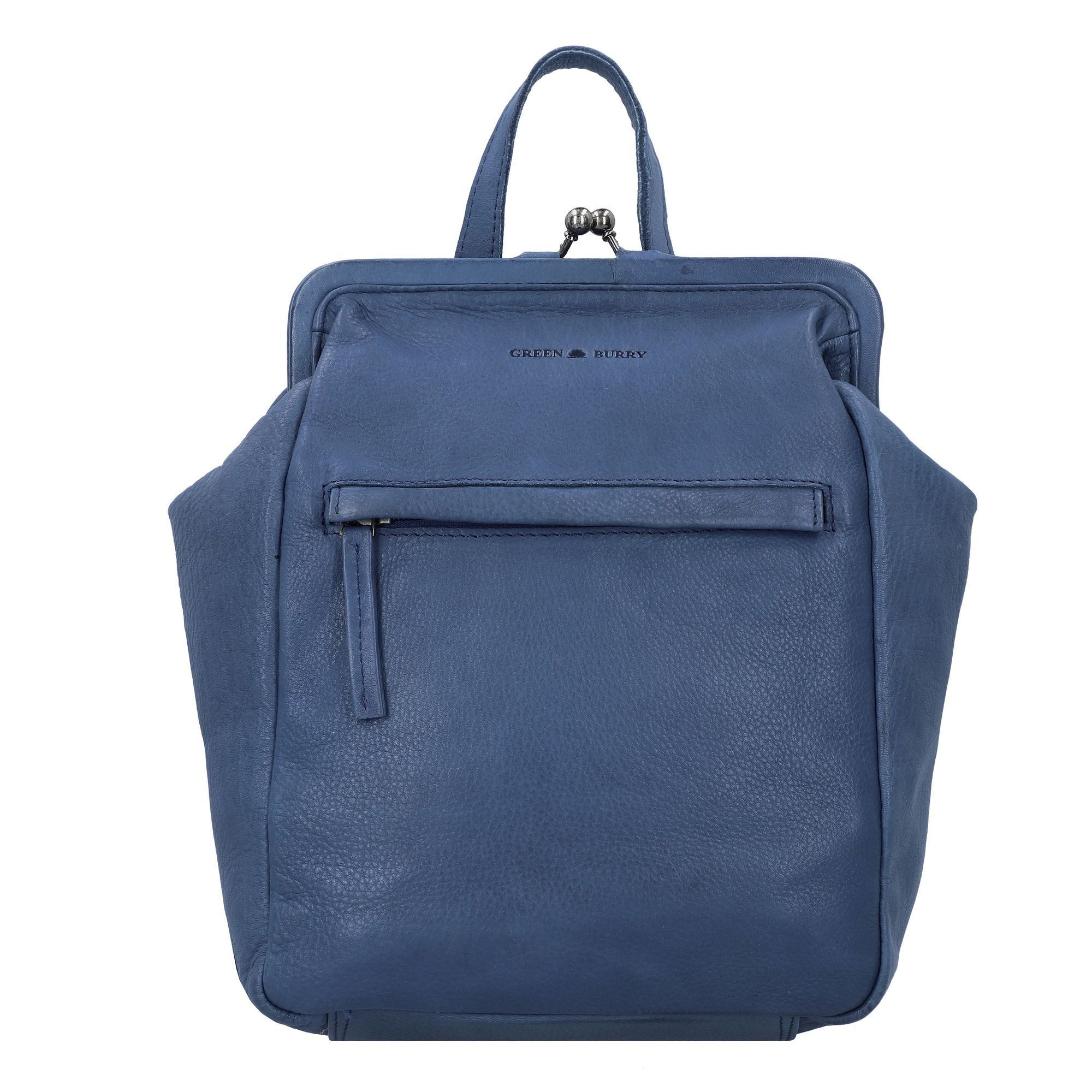 Greenburry Cityrucksack Vintage washed, Leder