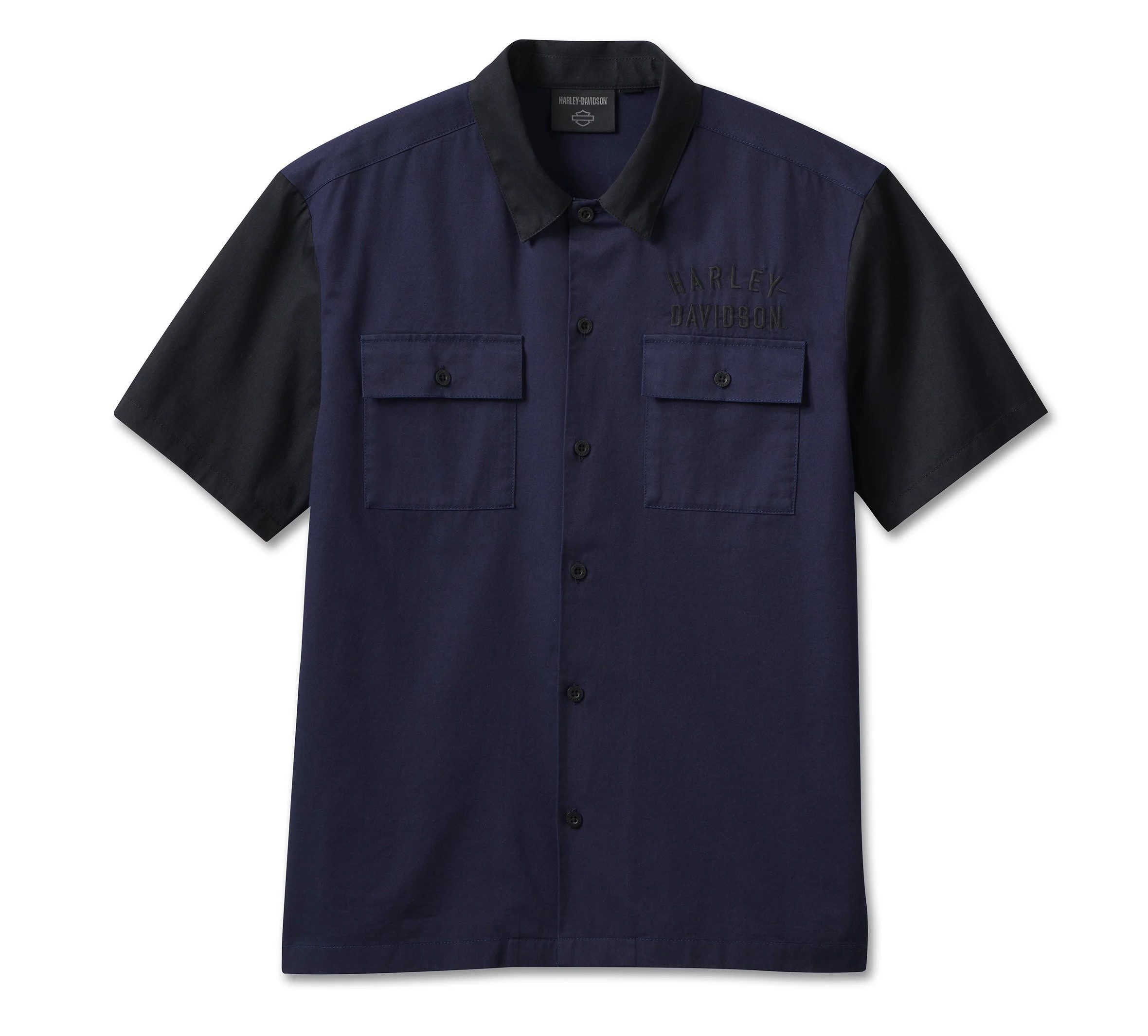 HARLEY-DAVIDSON Kurzarmhemd Herren Biker Staple Colorblock günstig online kaufen