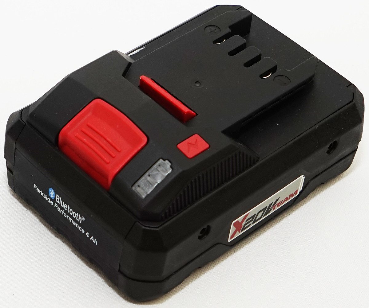 PARKSIDE PERFORMANCE® 20 V Smart Akku PAPS 204 A1, 4 Ah, 1 Stück Akku PAPS 204 A1 (20 V), Akku kompatibel mit allen Geräten der Serie PARKSIDE X 20 V Team