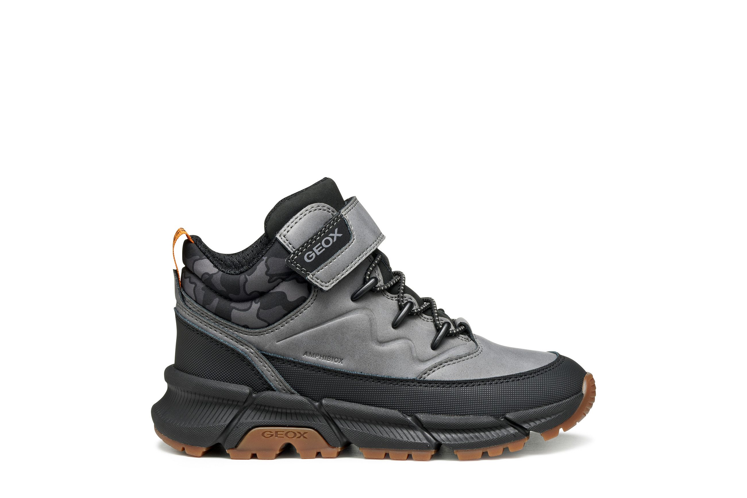 Geox J FLEXYPER PLUS BOY ABX Winterboots Sneaker mit Geox Spezial Membrane, Größenschablone zum Download