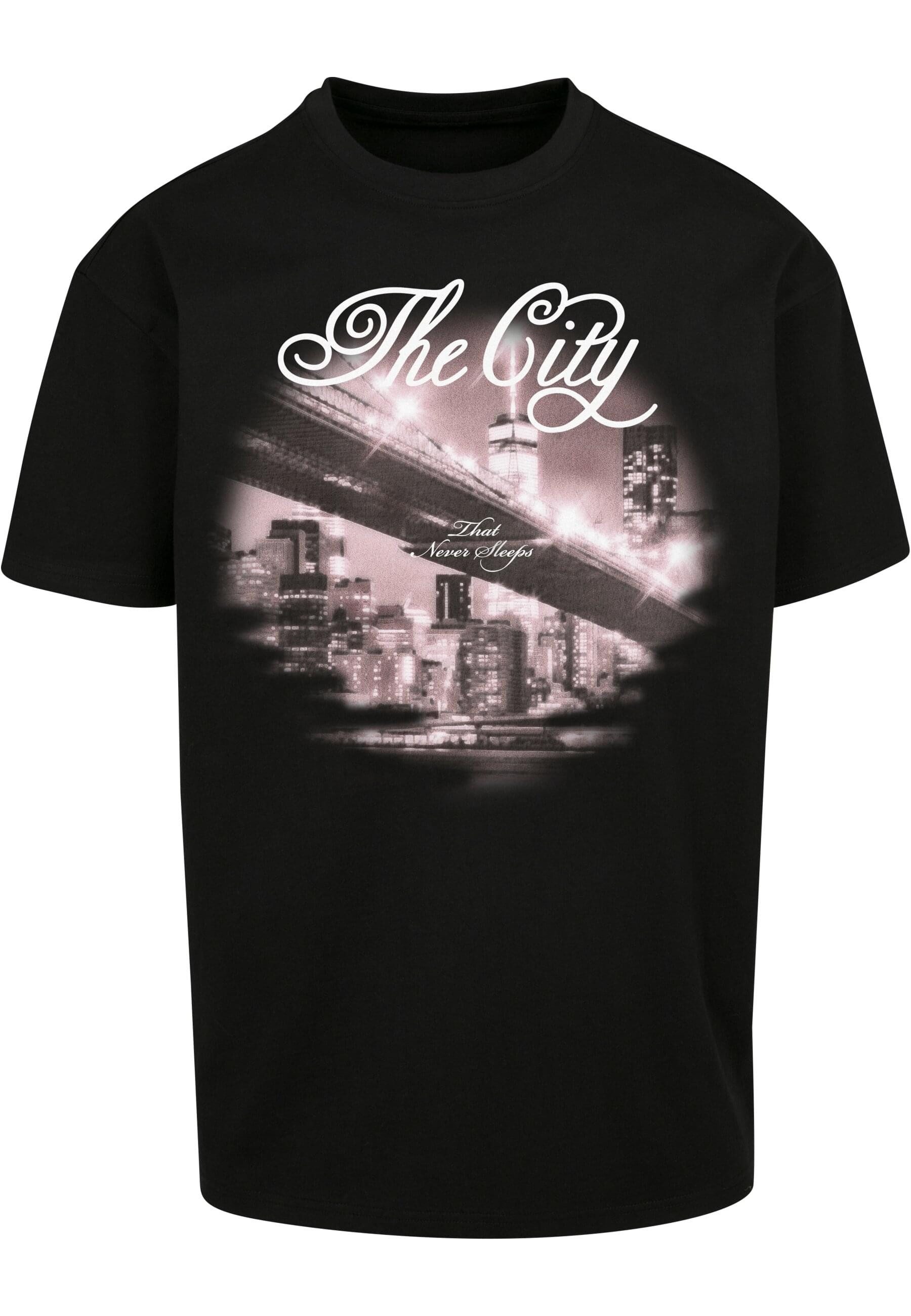 Upscale by Mister Tee Kurzarmshirt Upscale by Mister Tee Herren The City Oversize Tee (1-tlg)