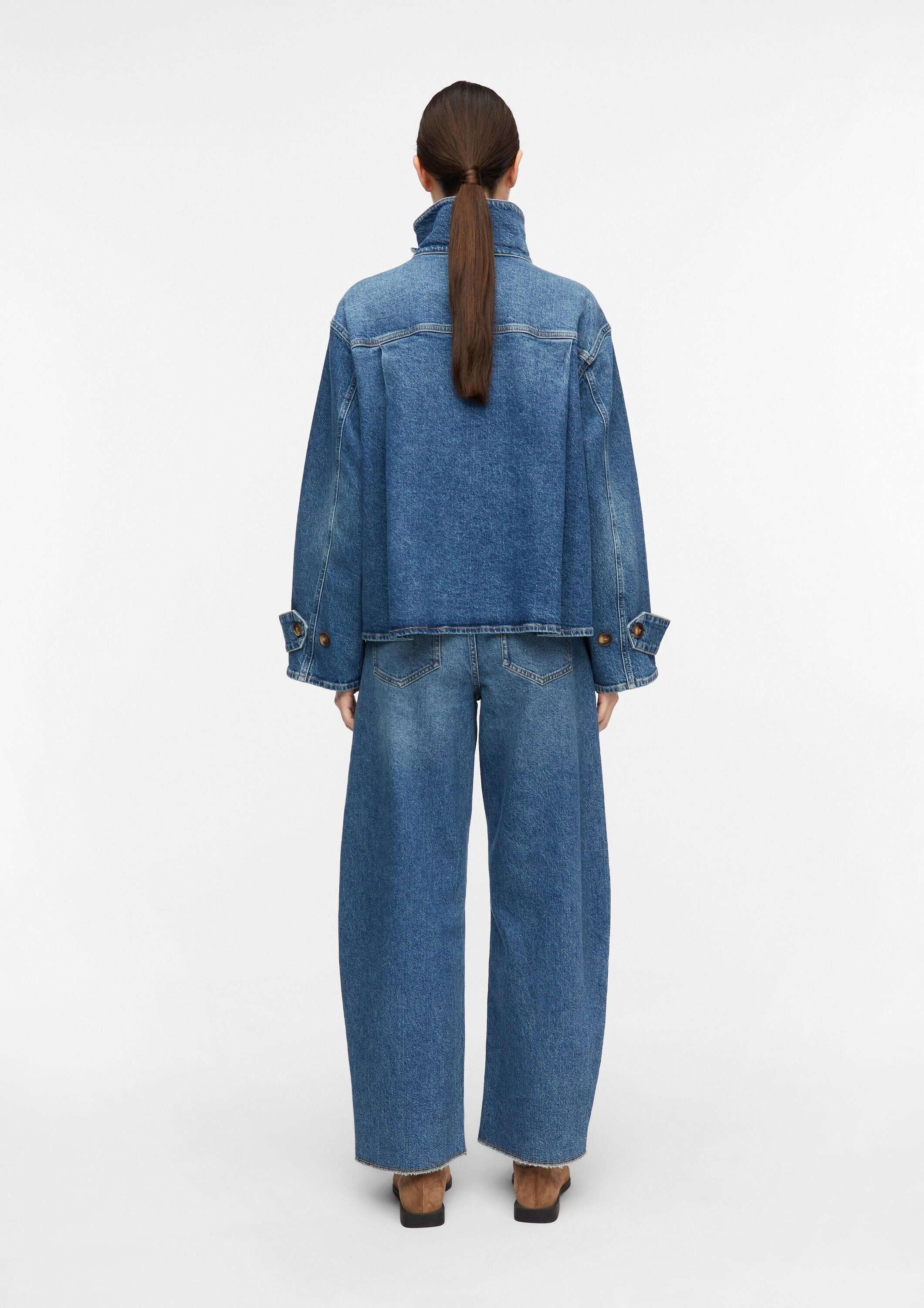 comma Weite Jeans Jeans-Hose LIZ - Barrel Leg Jeans