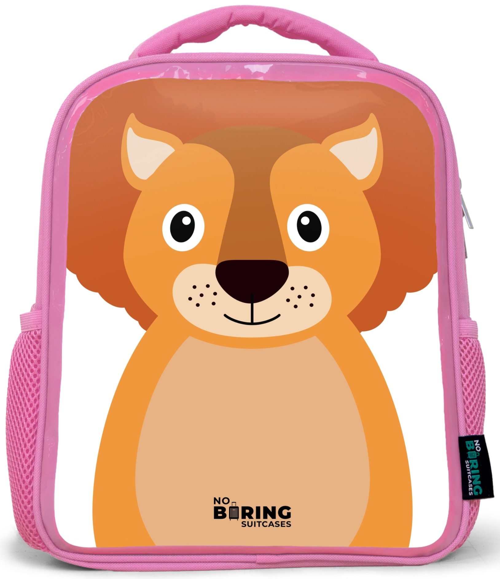 Rucksack Rosa - Tierporträt niedlicher Löwe