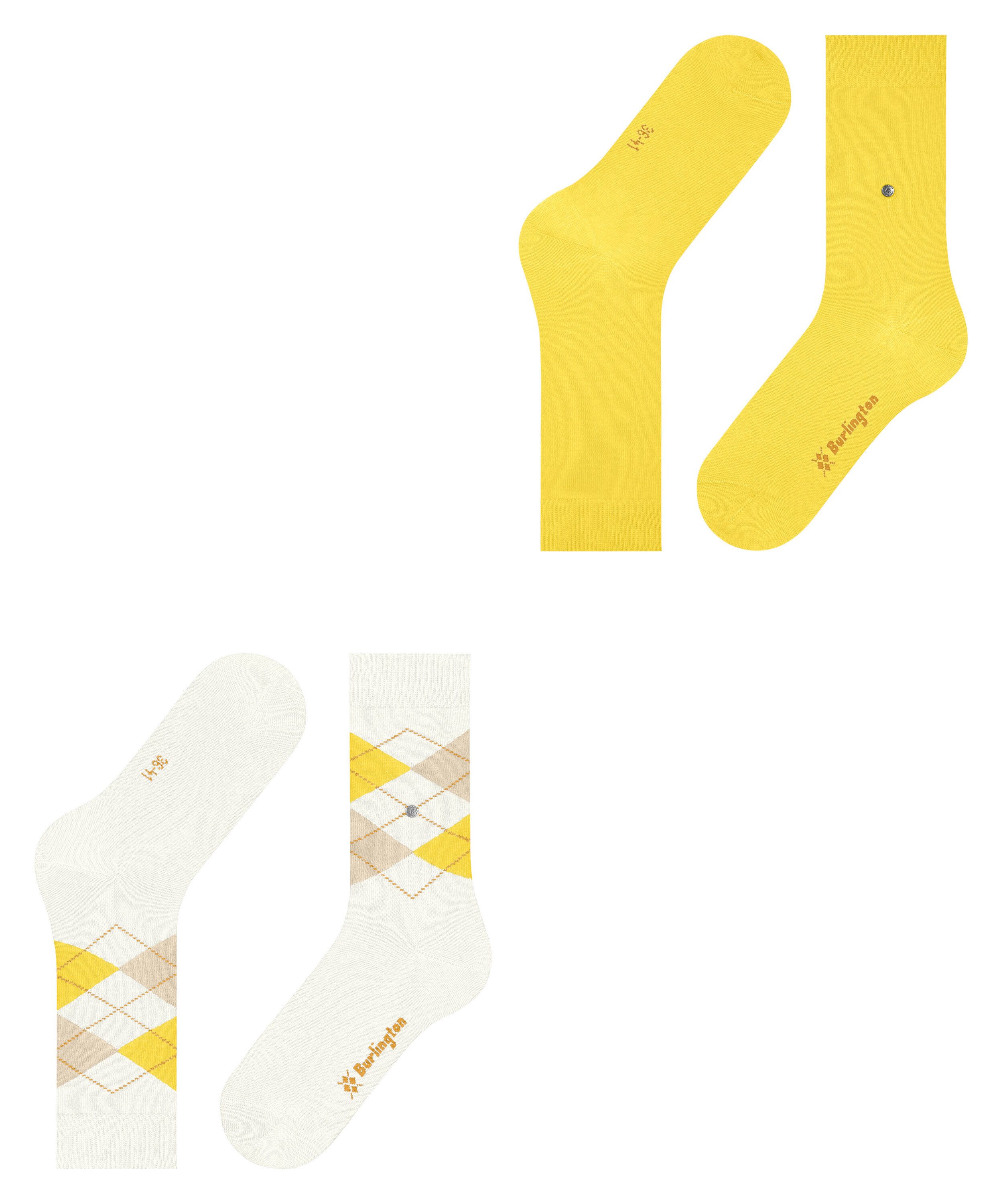Burlington Socken Burlington Everyday Mix 2-Pack Damen (2-Paar) aus weicher gekämmter Baumwolle – Bild 5 von 5