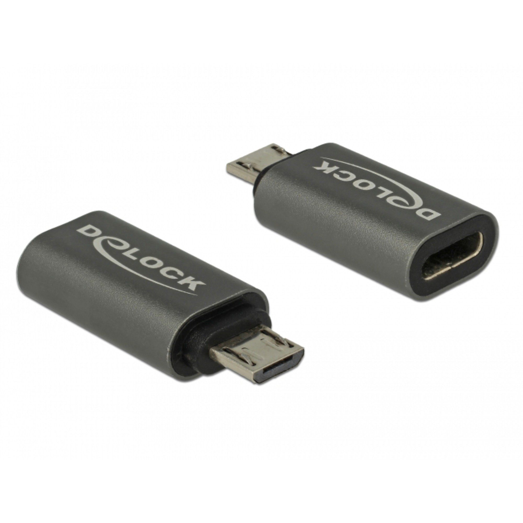 DeLOCK USB 2.0 Adapter, Micro-USB Stecker > USB-C USB-Adapter
