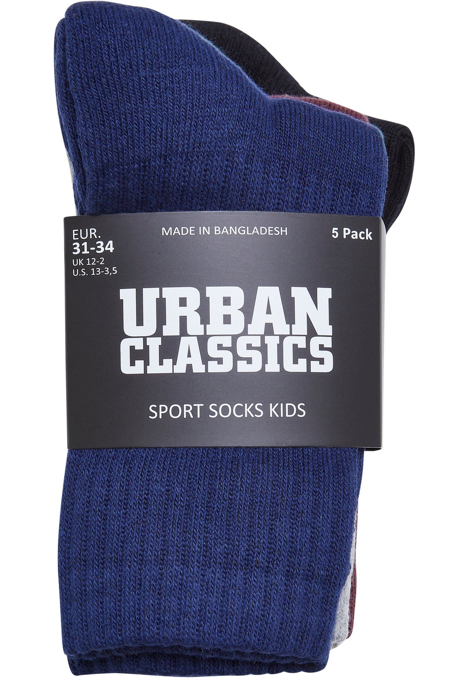 5-Pack Kids URBAN (1-Paar) CLASSICS Accessoires Socks Freizeitsocken wintercolor Sport