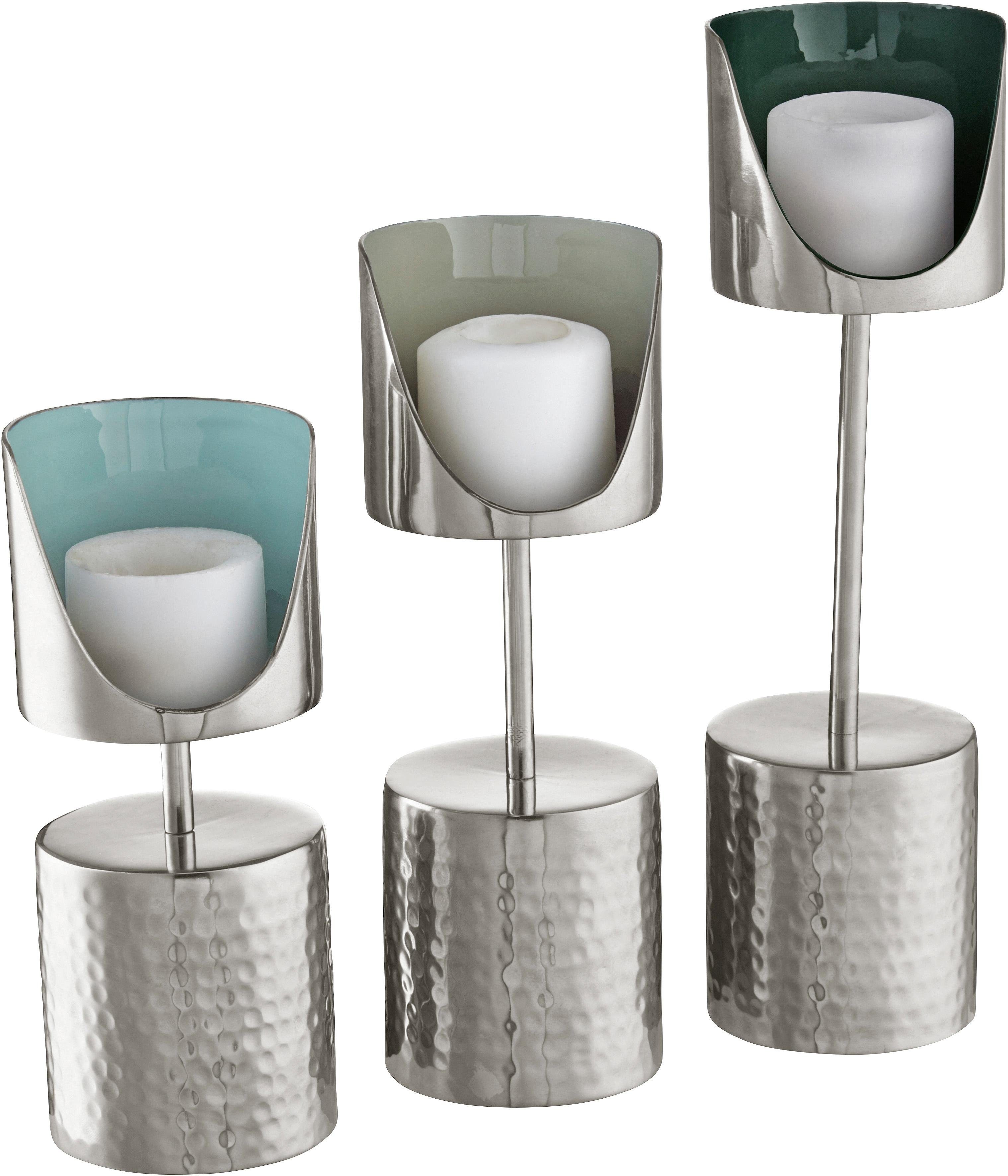 Home affaire Kerzenständer (Set, 3)-Otto