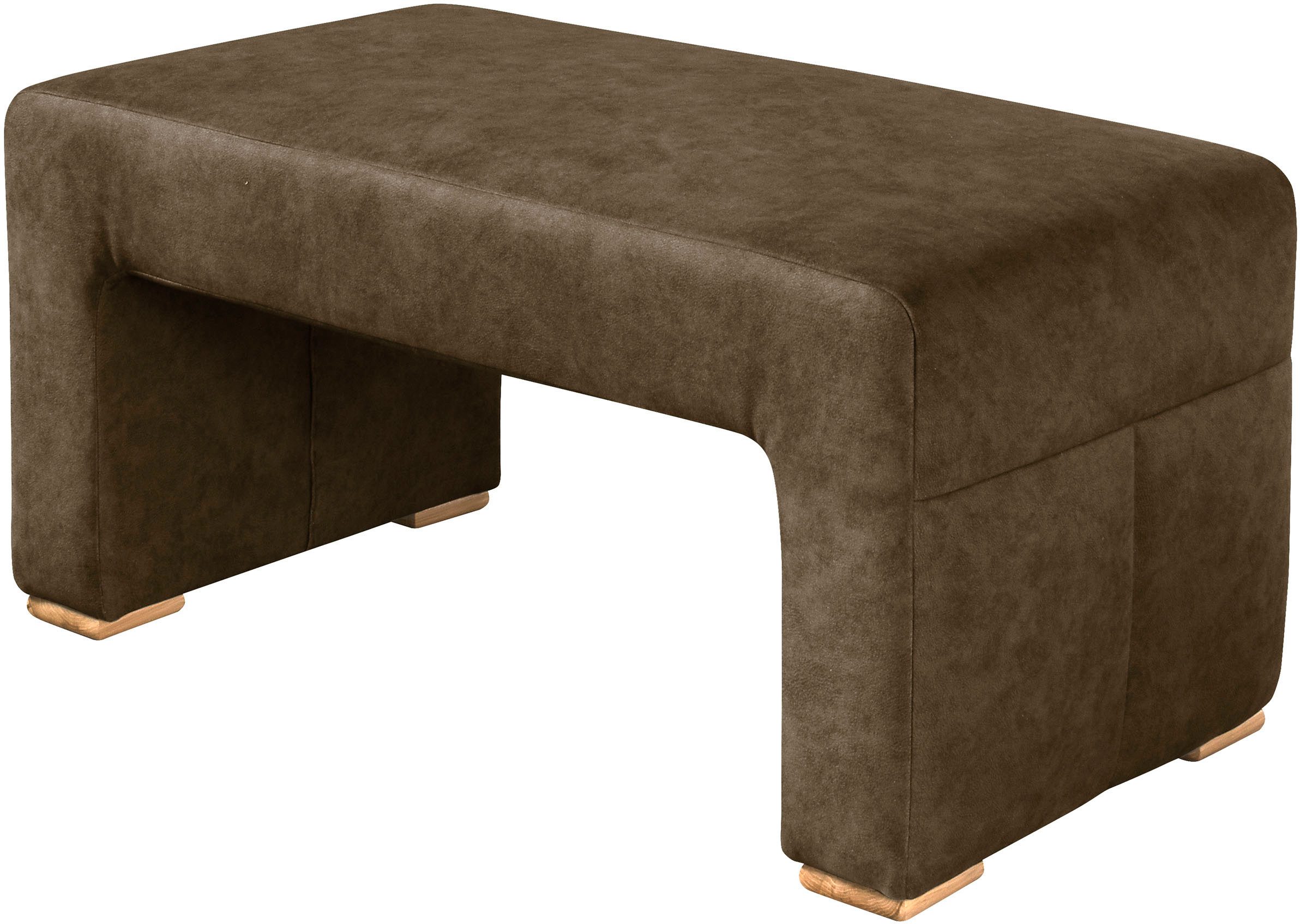 exxpo - sofa fashion Hockerbank, Bodenfreie Optik