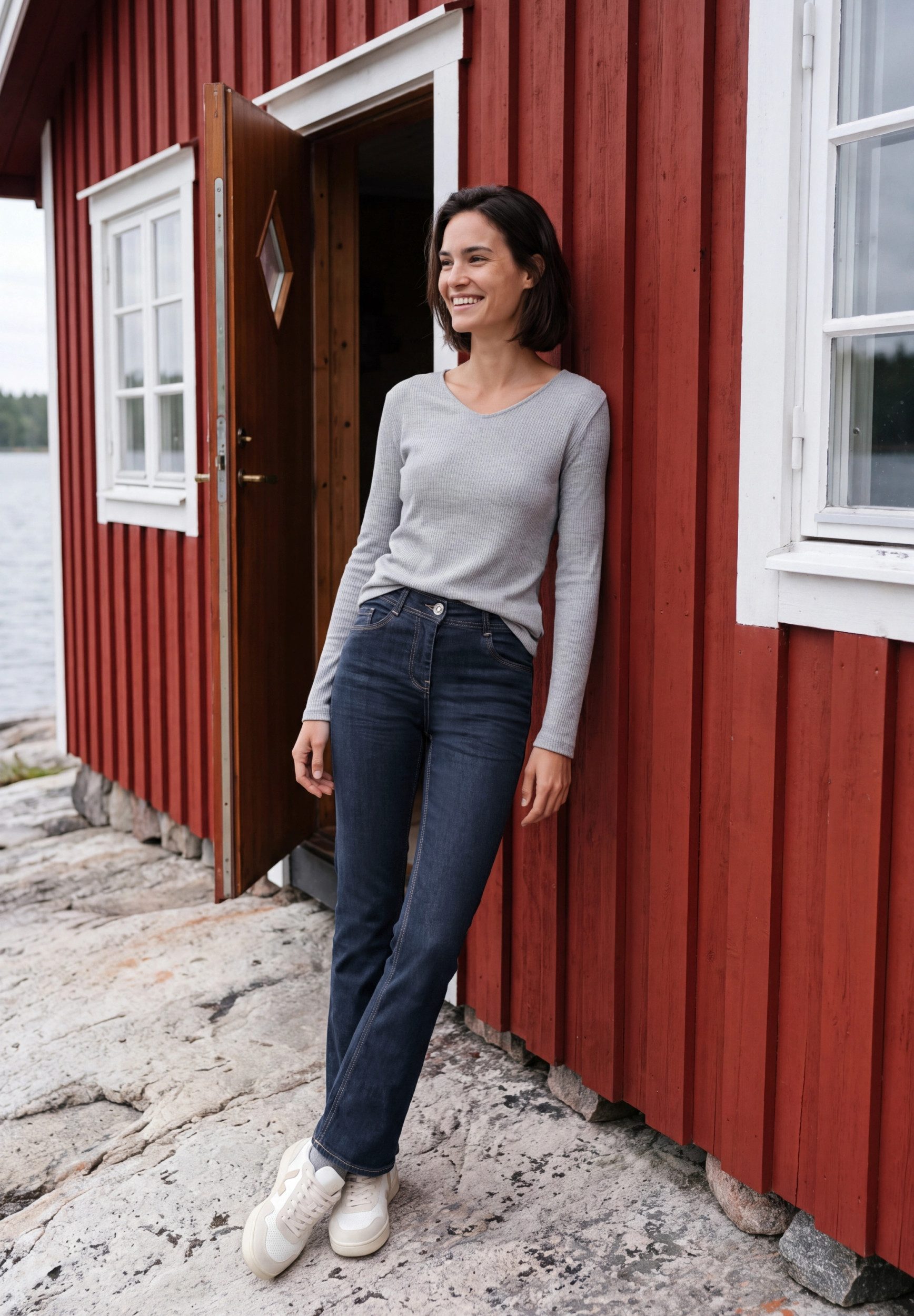 CECIL Gerade Jeans Style NOS Toronto STRAIGHT Rin – Bild 5 von 5