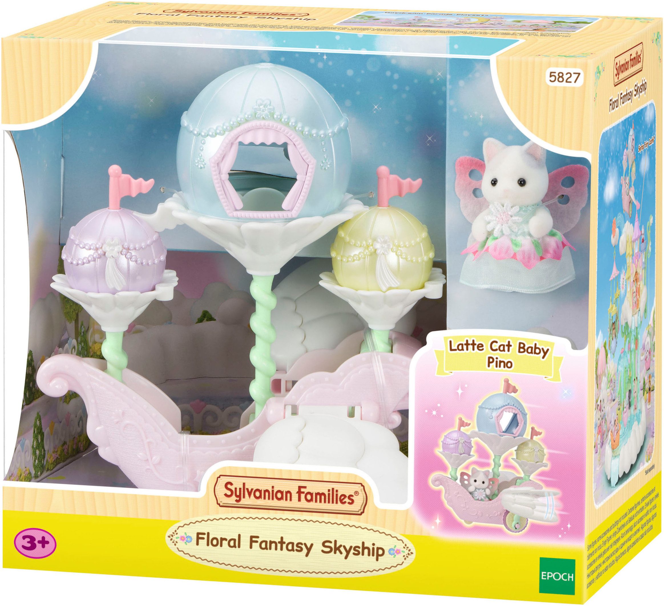 Sylvanian Families Spielwelt Magisches Ballonschiff mit Figur (5827)
