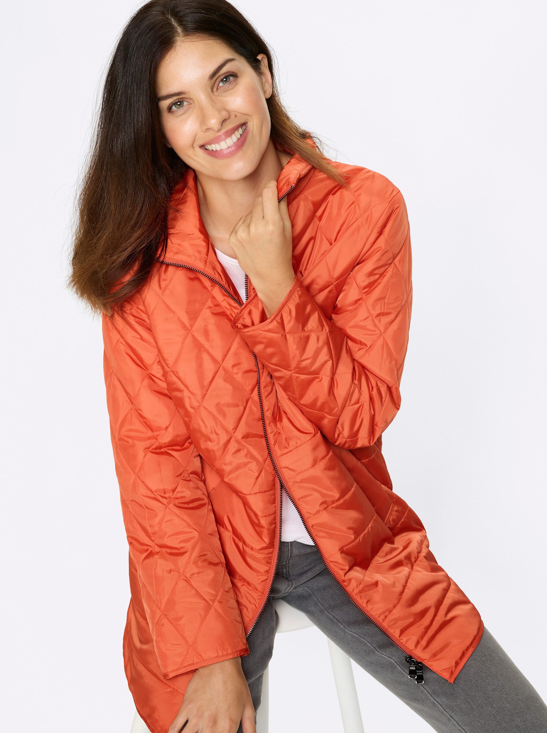 Sieh an! Allwetterjacke Steppjacke Langarm