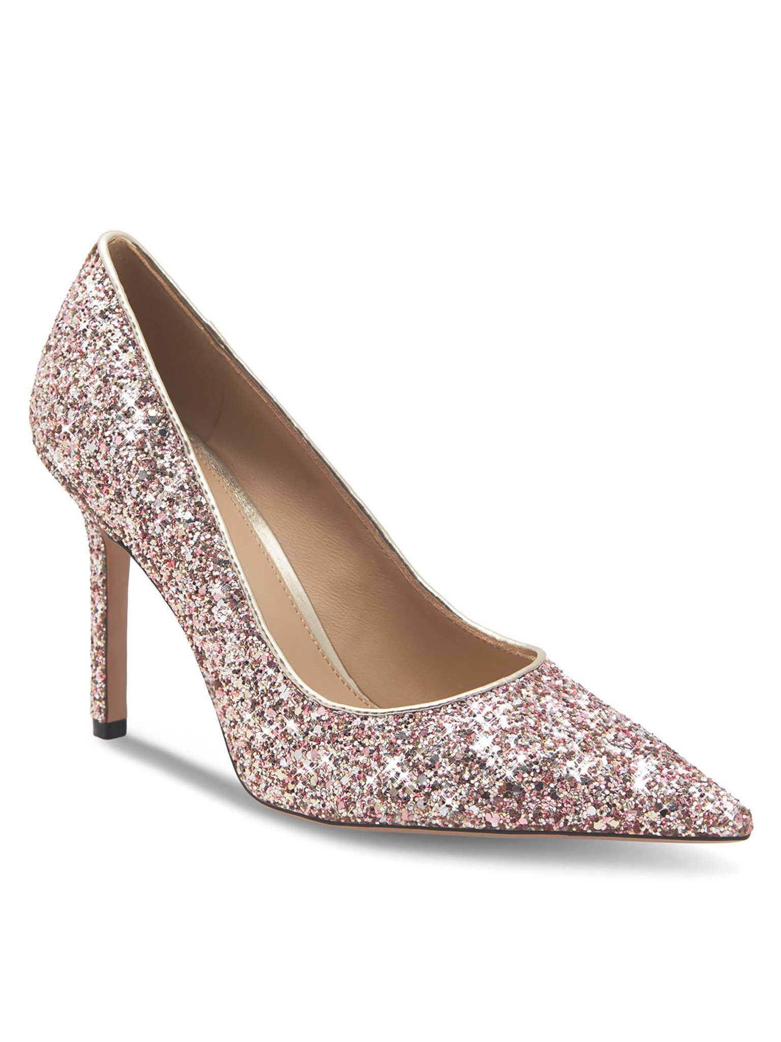 Eva Minge High Heels IVERA-V1360-18-3 Goldfarben High-Heel-Stiefel