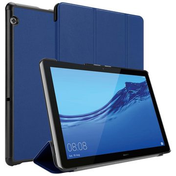 Cadorabo Tablet-Hülle Huawei MediaPad T5 10 (10.1 Zoll) Huawei MediaPad T5 10 (10.1 Zoll), Klappbare Tablet Schutzhülle - Hülle - Standfunktion - 360 Grad Case