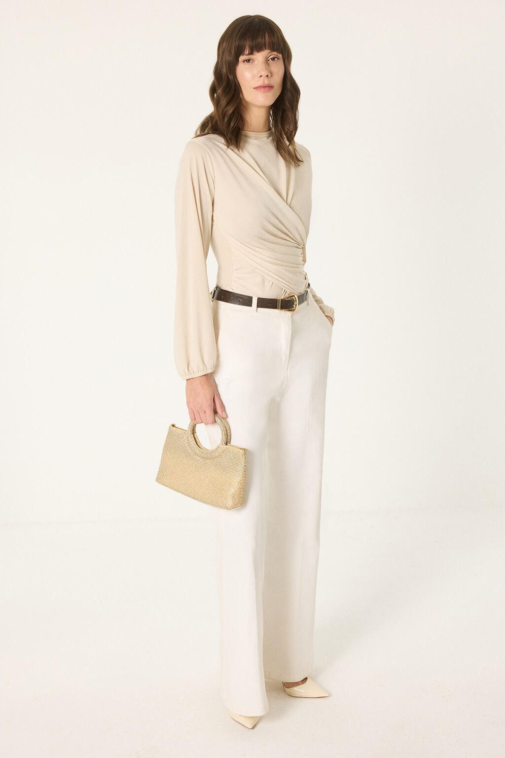 touche prive Tunika DRAPIERTE BLUSE