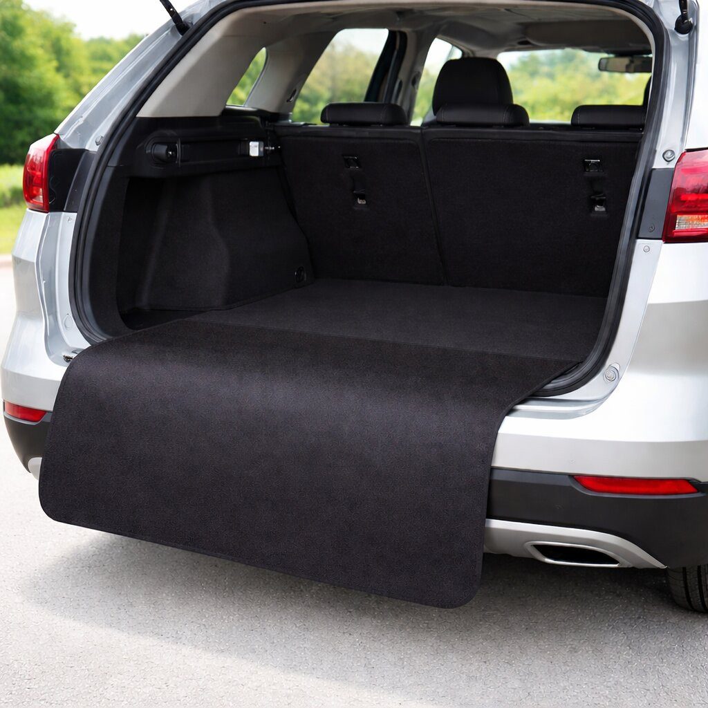 BigDean Kofferraummatte Ladekantenschutz 100x70 cm – Kofferraumschutz Auto Stoßstangenschutz (1 St), Strapazierfähig, wasserabweisend & pflegeleicht