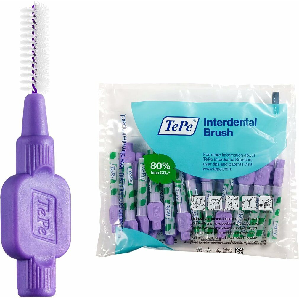 TePe Interdentalbürsten Original Interdental Brushes 1,1 Mm Purple 25Pcs