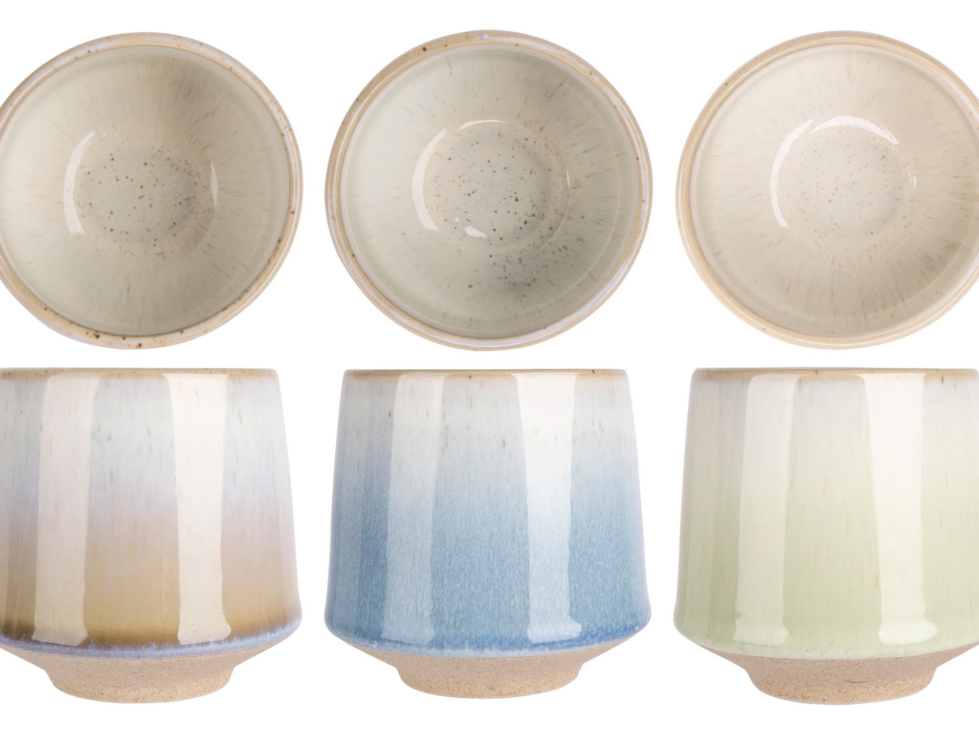 Cosy & Trendy Becher Cocoon, Becher-Set 6-tlg., 6-tlg., Steinzeug, Steinzeug, 6 Farben, 240ml