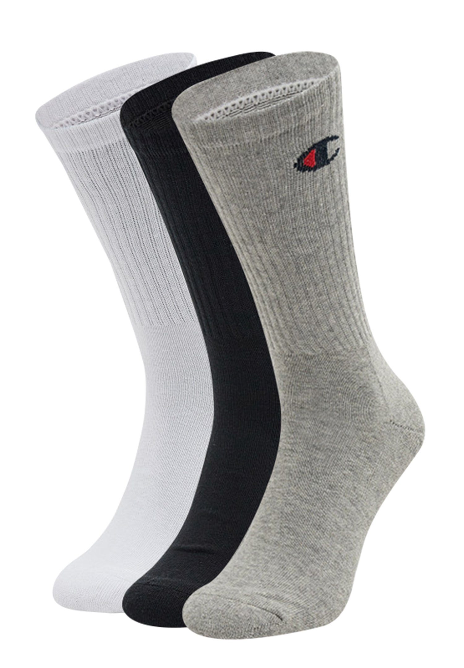 Champion Kurzsocken Crew Socks 3 Paar (Set, 3-Paar, 3er-Pack)