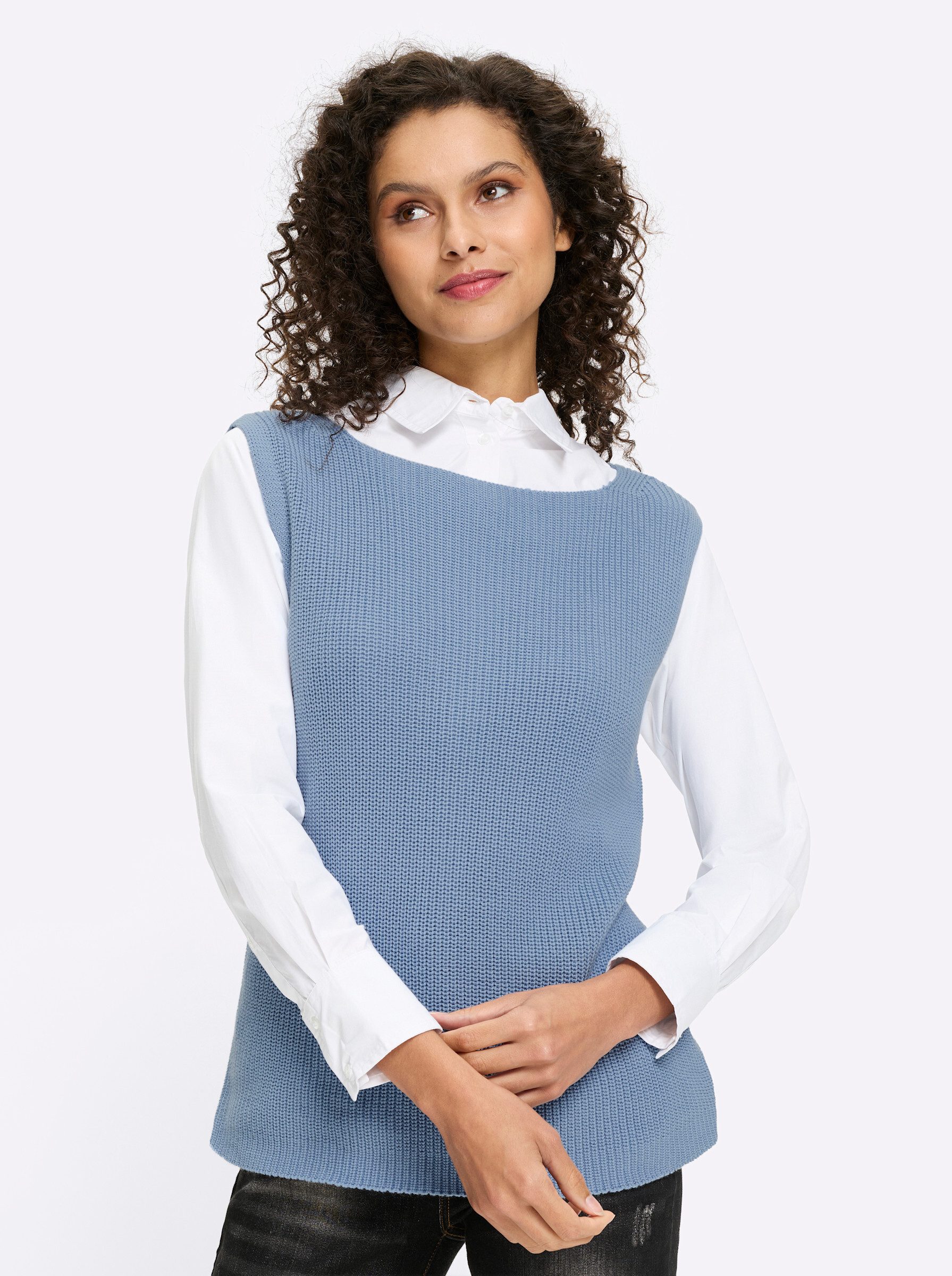 heine Pullunder Stricktop .