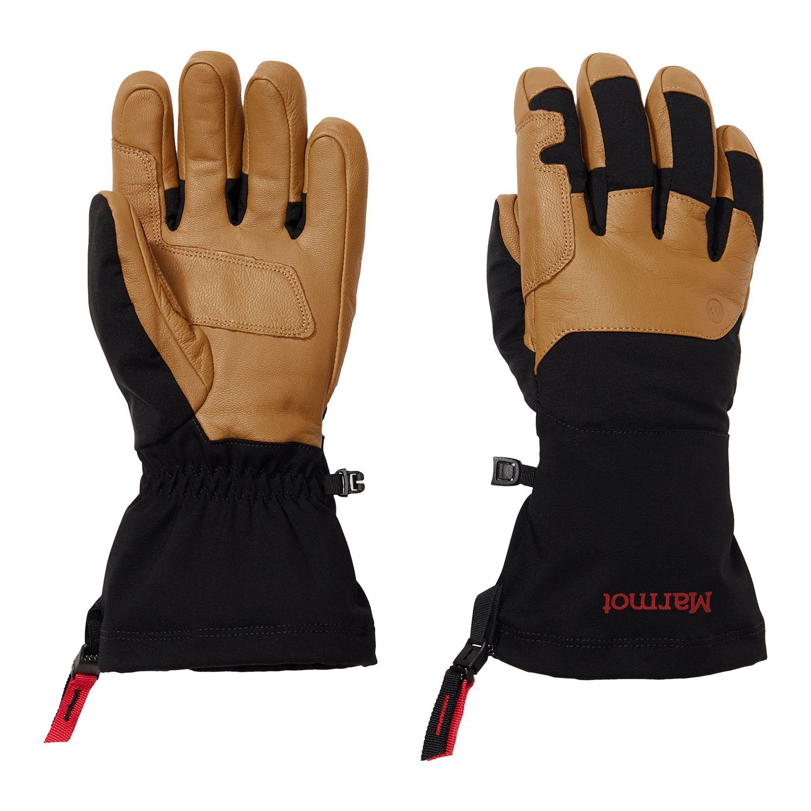 Marmot Skihandschuhe aufgedrucktem Glove Exum Markenlogo mit Guide