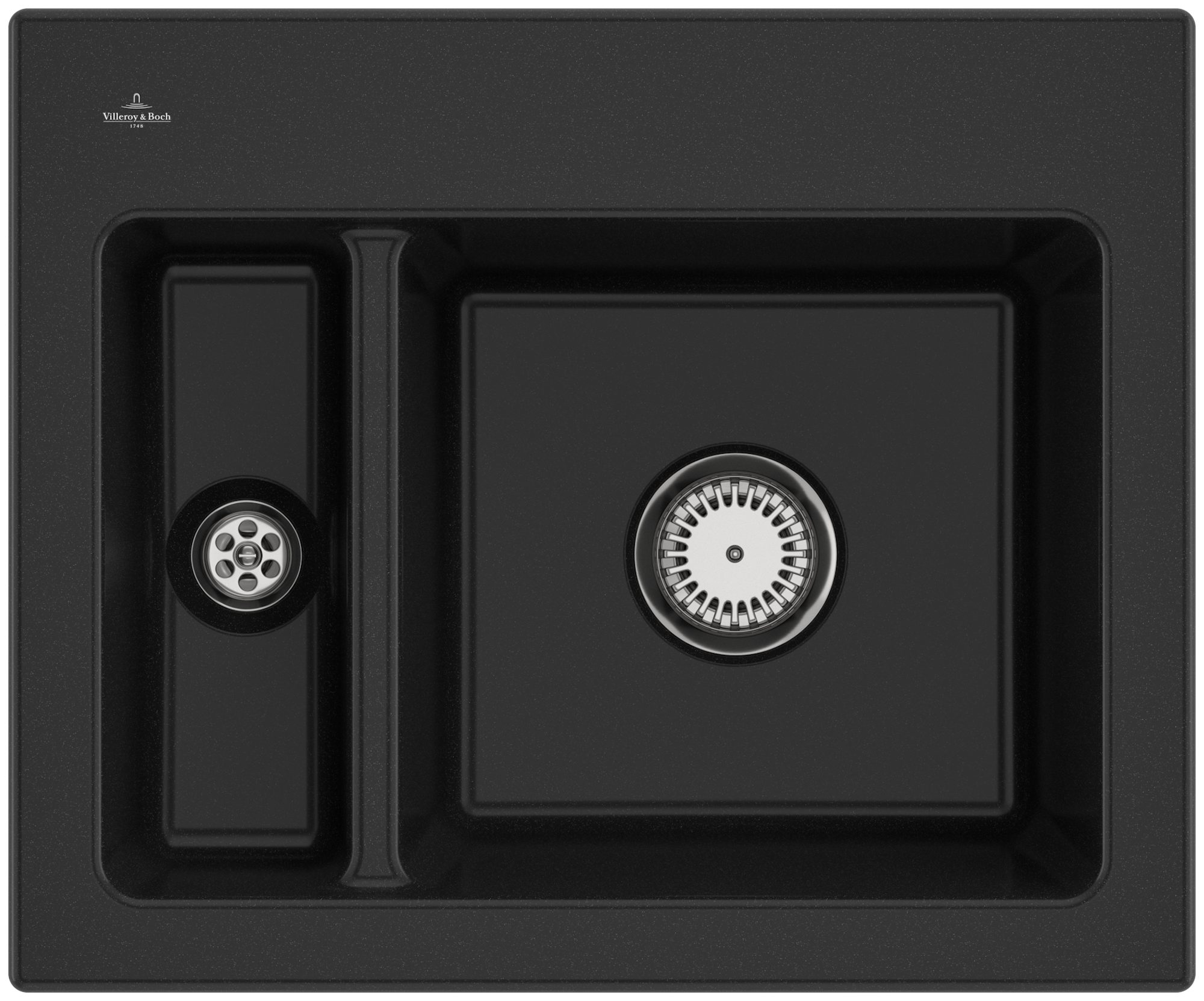 Villeroy & Boch Einbauspüle Keramikspüle 678001J0, Subway 60 XM - Spüle