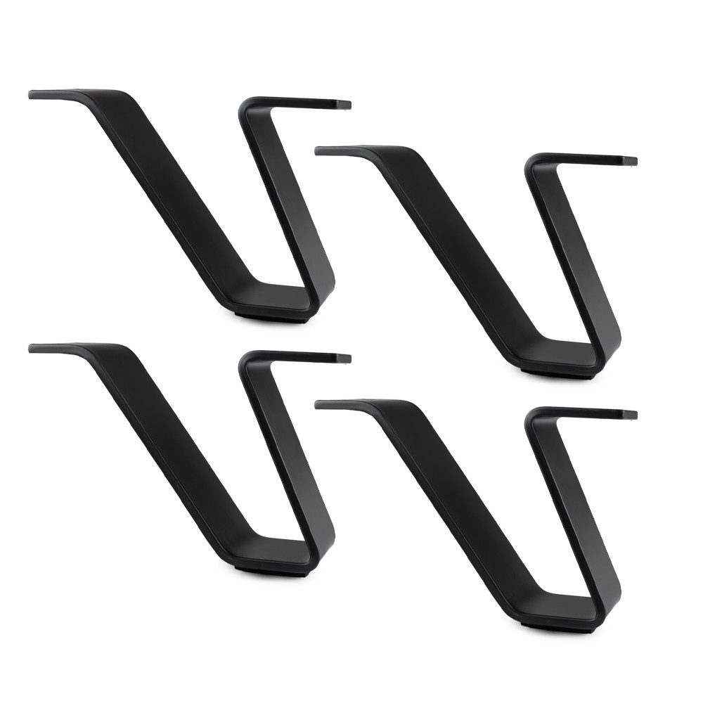 Prima-Online Möbelfuß Möbelfuß Metall 120 mm schwarz matt – modernes Sofa B günstig online kaufen