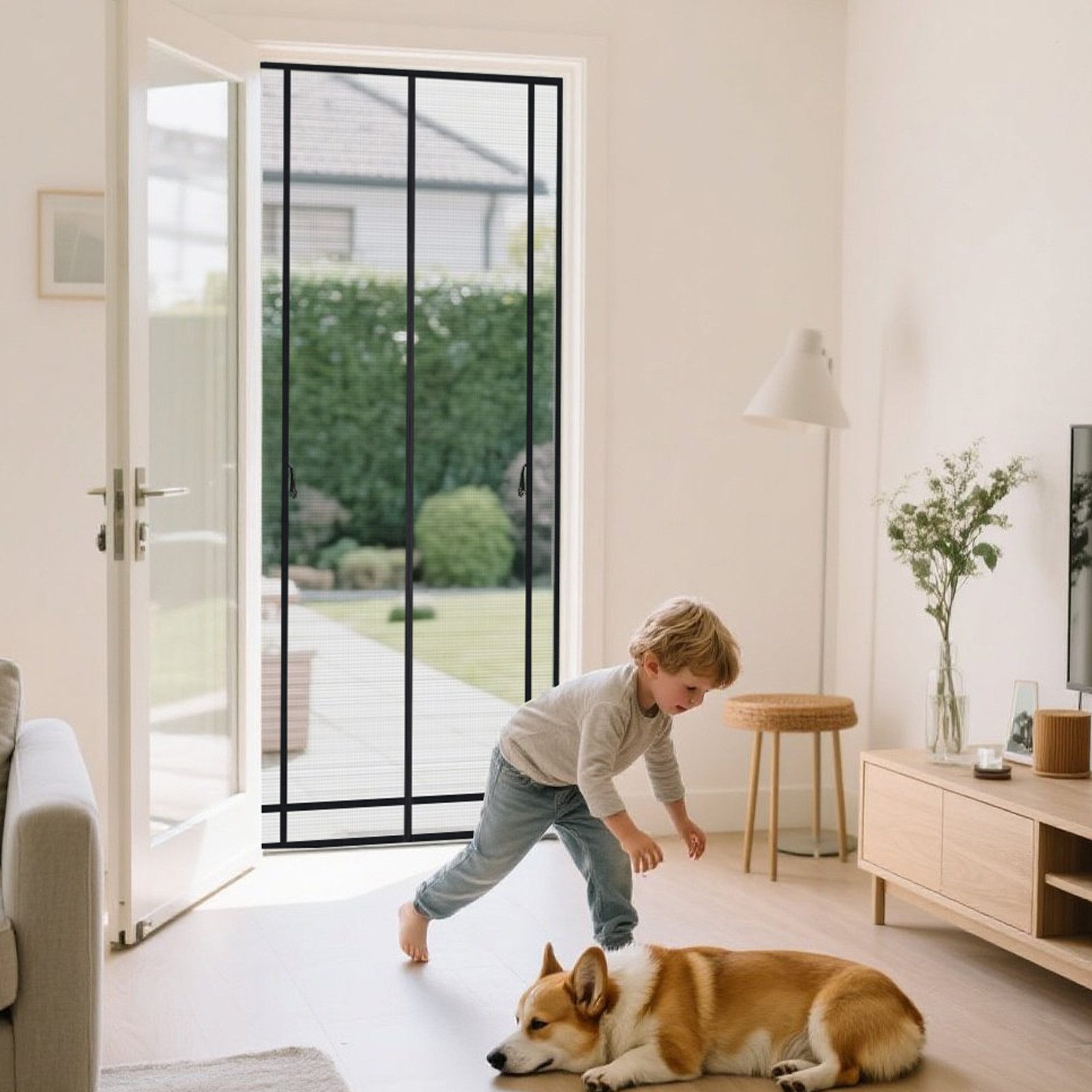 Sekey Insektenschutz-Tür Magnetisches Fliegengitter für Balkon– Insektensch günstig online kaufen